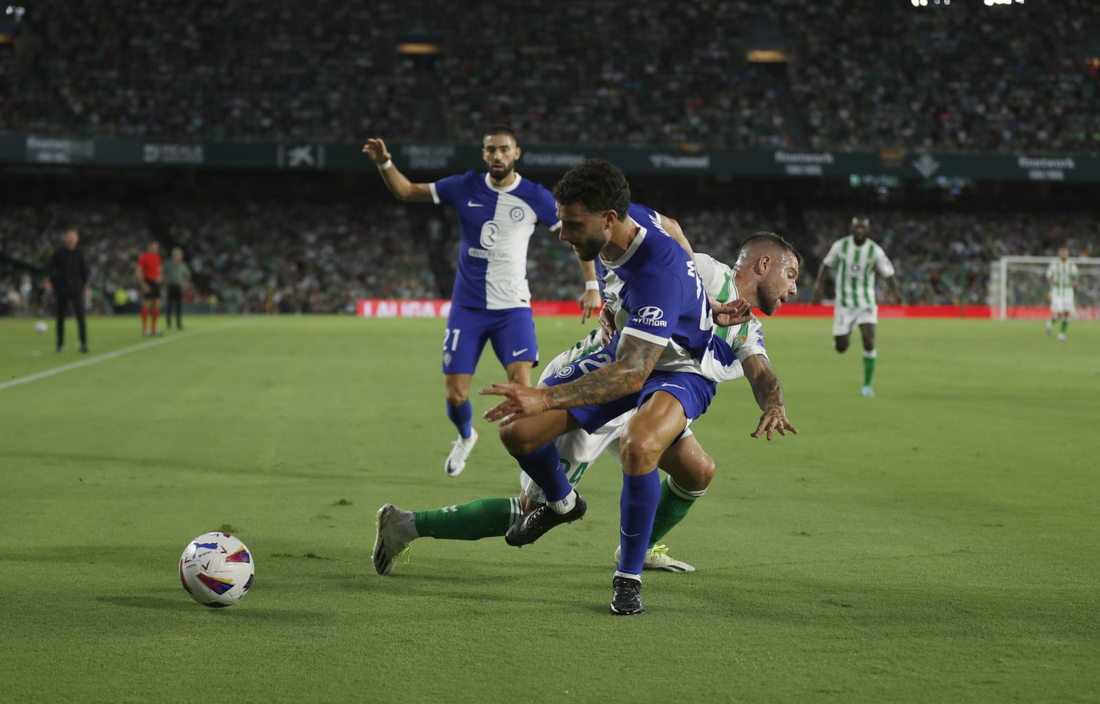Las fotos del Betis-Atlético de Madrid