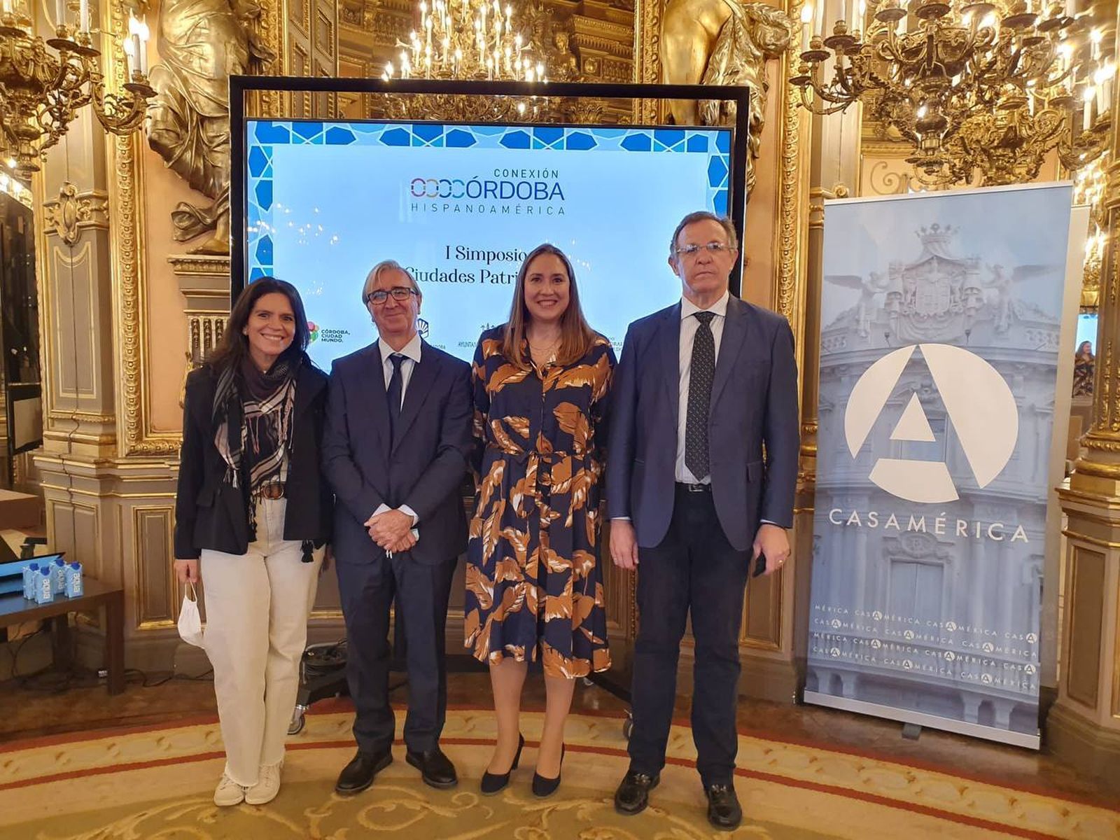 Presentación del simposio en la Casa América de Madrid.