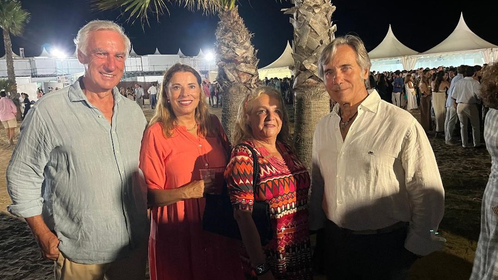 Duque de Terranova, Blanca Berrocal, Sofía de la Cierva y Jorge Manrique.