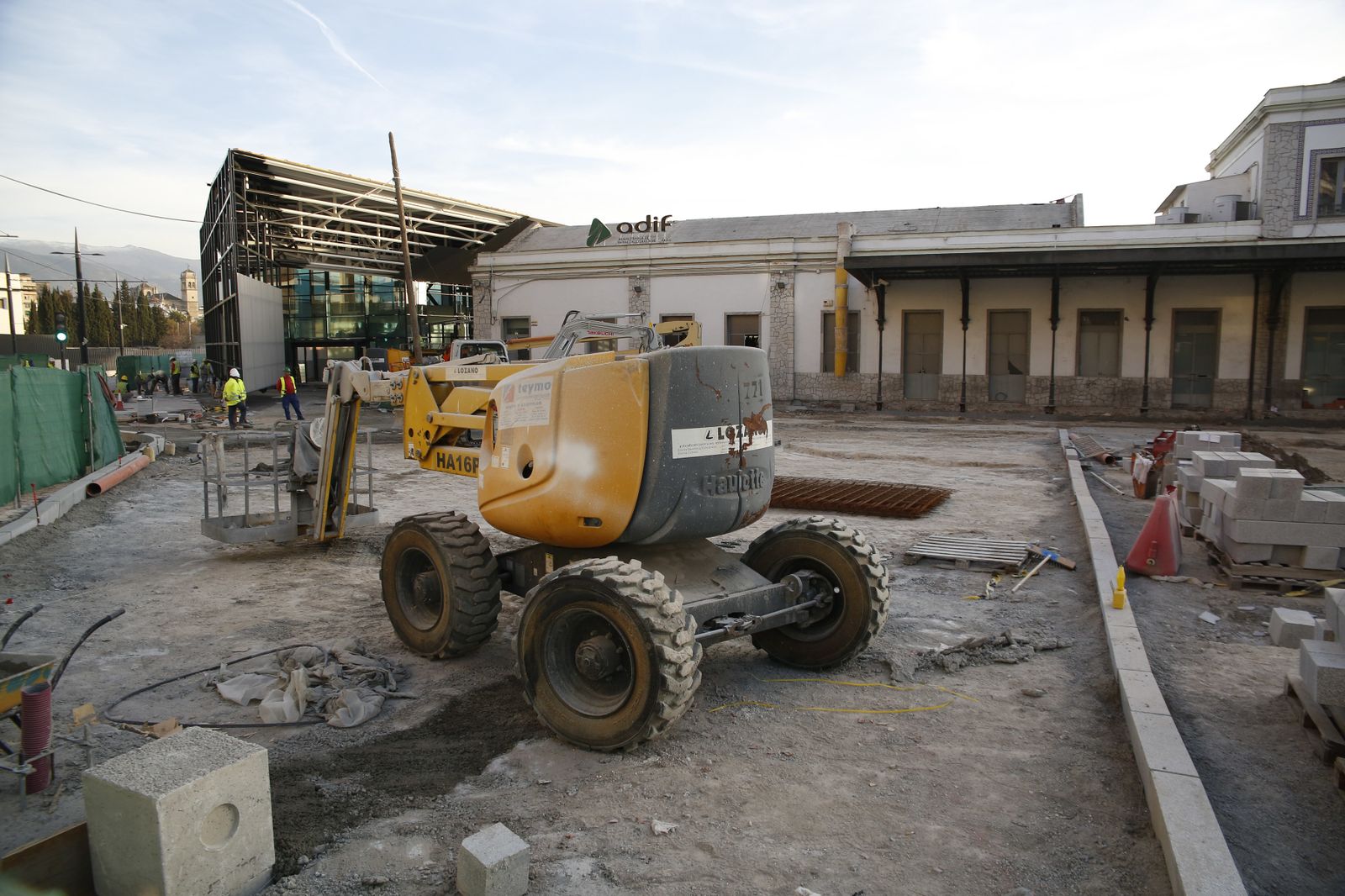 Las imágenes de las obras del AVE