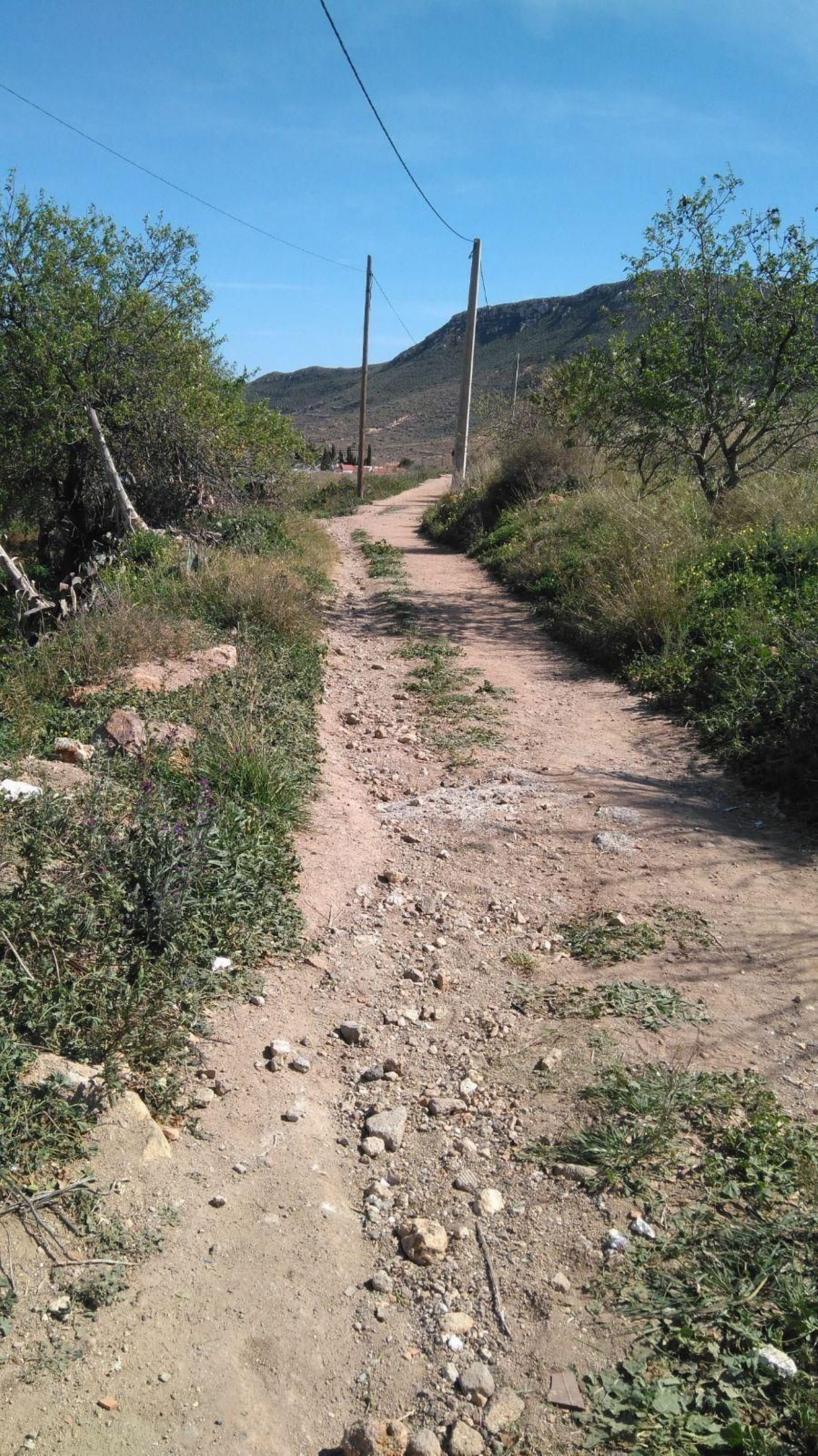 Camino que utilizó Gabriel.
