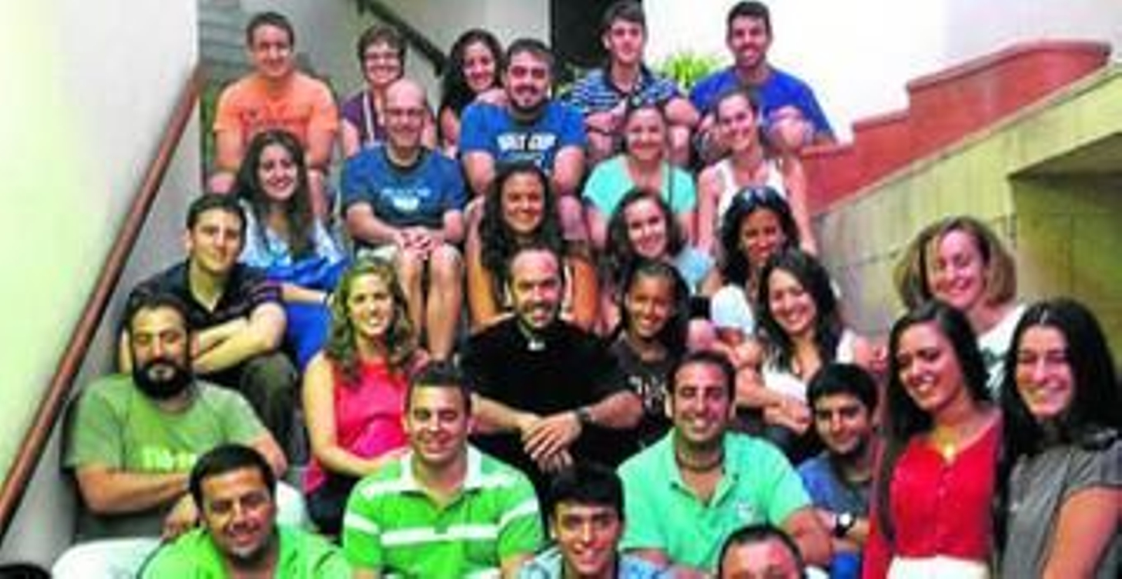 El grupo de Jerez que organizan la JPJ de El Rocío.