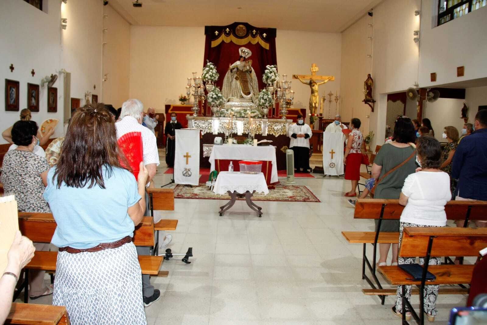 Cultos en honor de la Virgen del Carmen