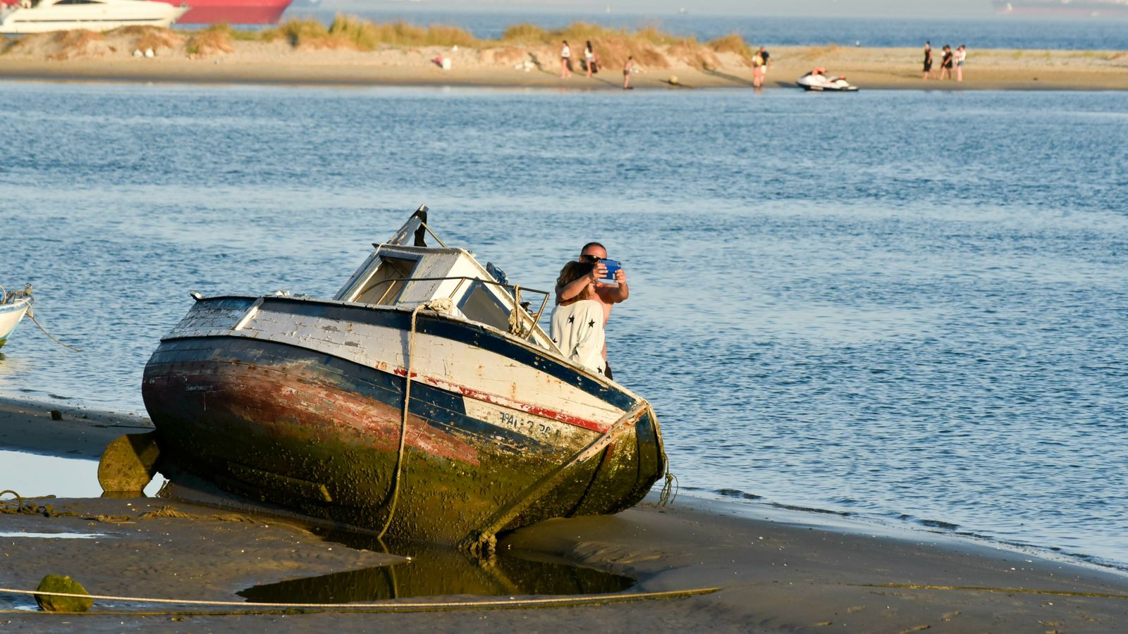 Las mejores fotos de la procesión  de la Virgen del Carmen en Palmones