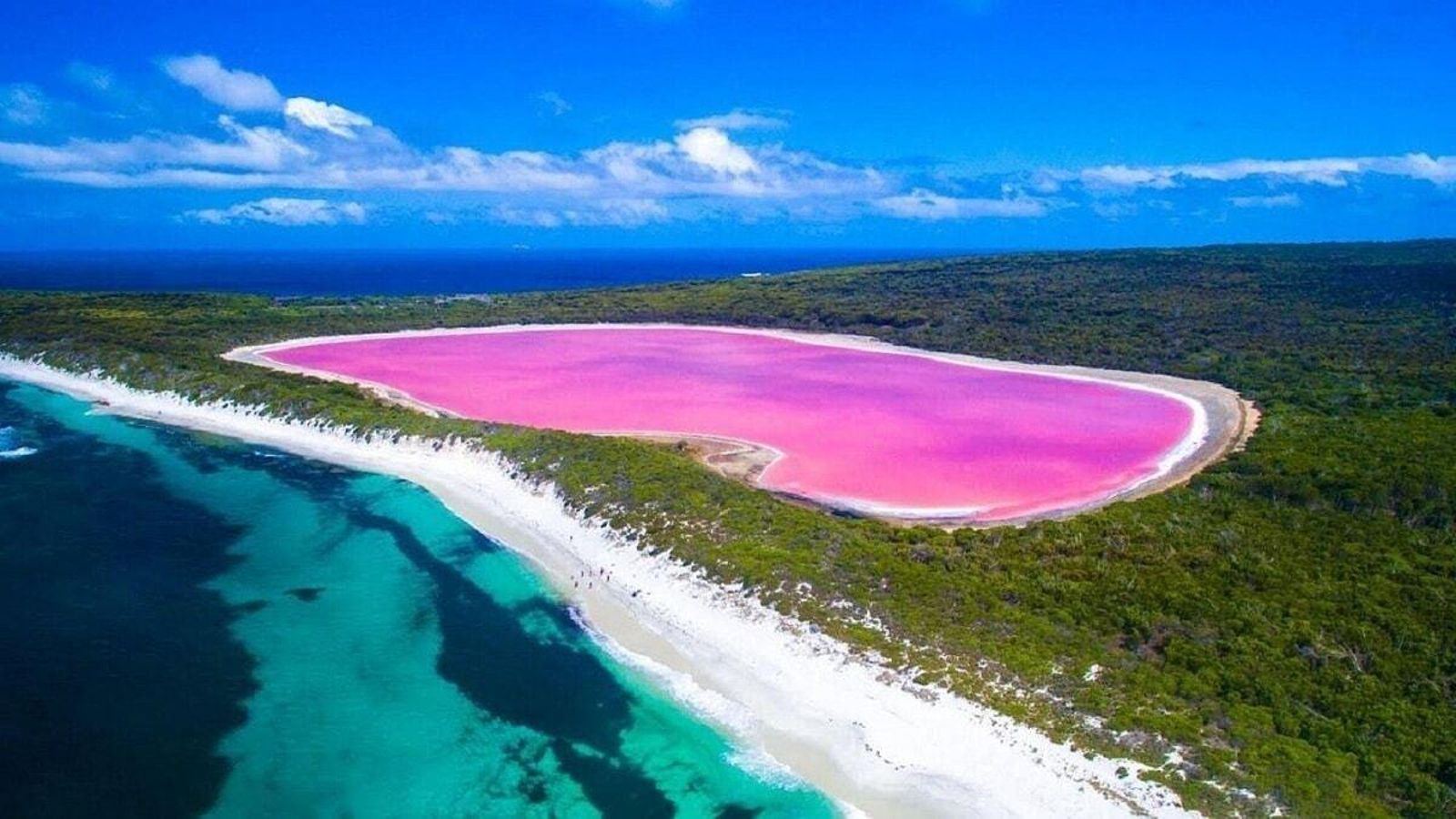 El insólito Lago Hillier