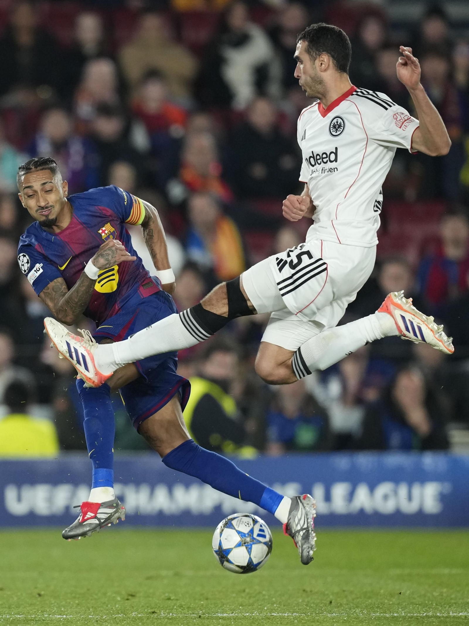 Las fotos del Barcelona-Eintracht Frankfurt