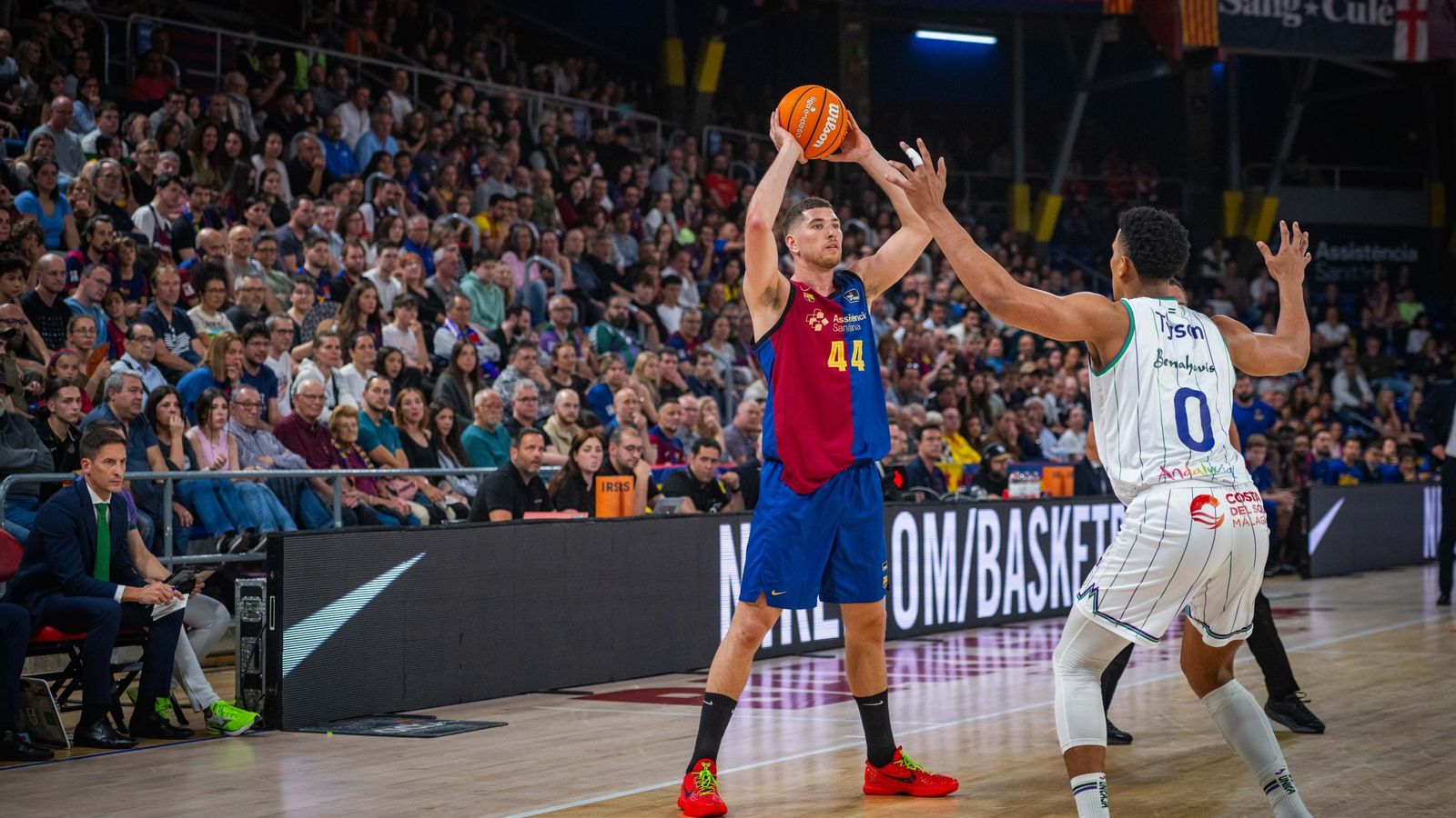 El Barcelona-Unicaja, en fotos