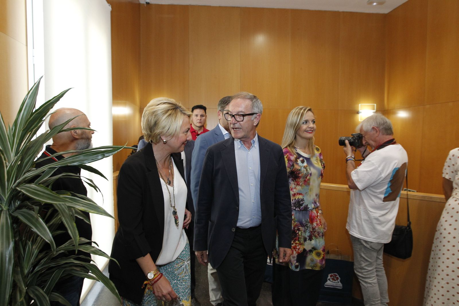 Fotogalería visita Pedro Almodóvar al CAF Almería