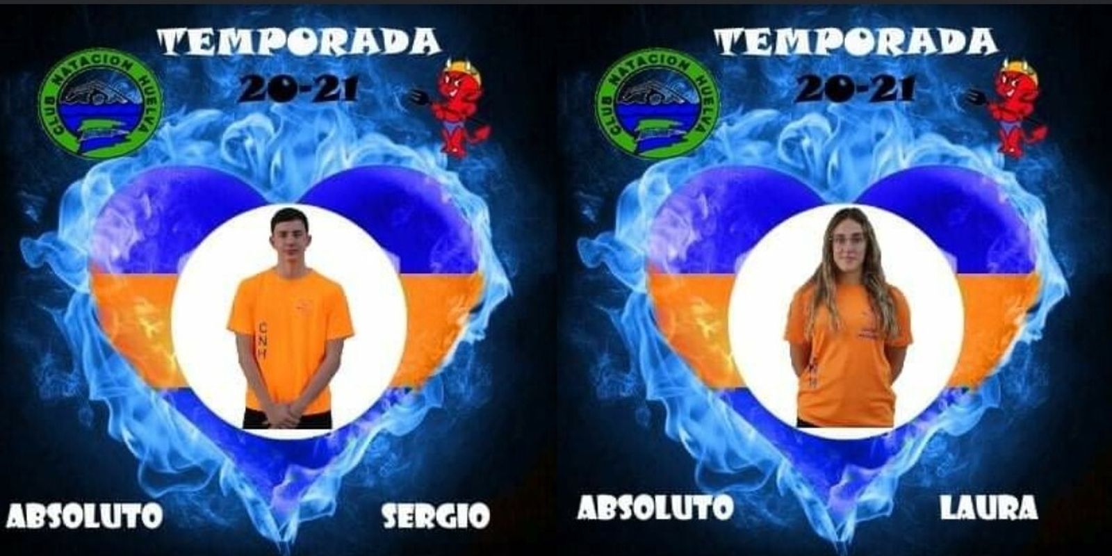 Los dos jóvenes valores del CN Huelva han sido convocados por la Andaluza.