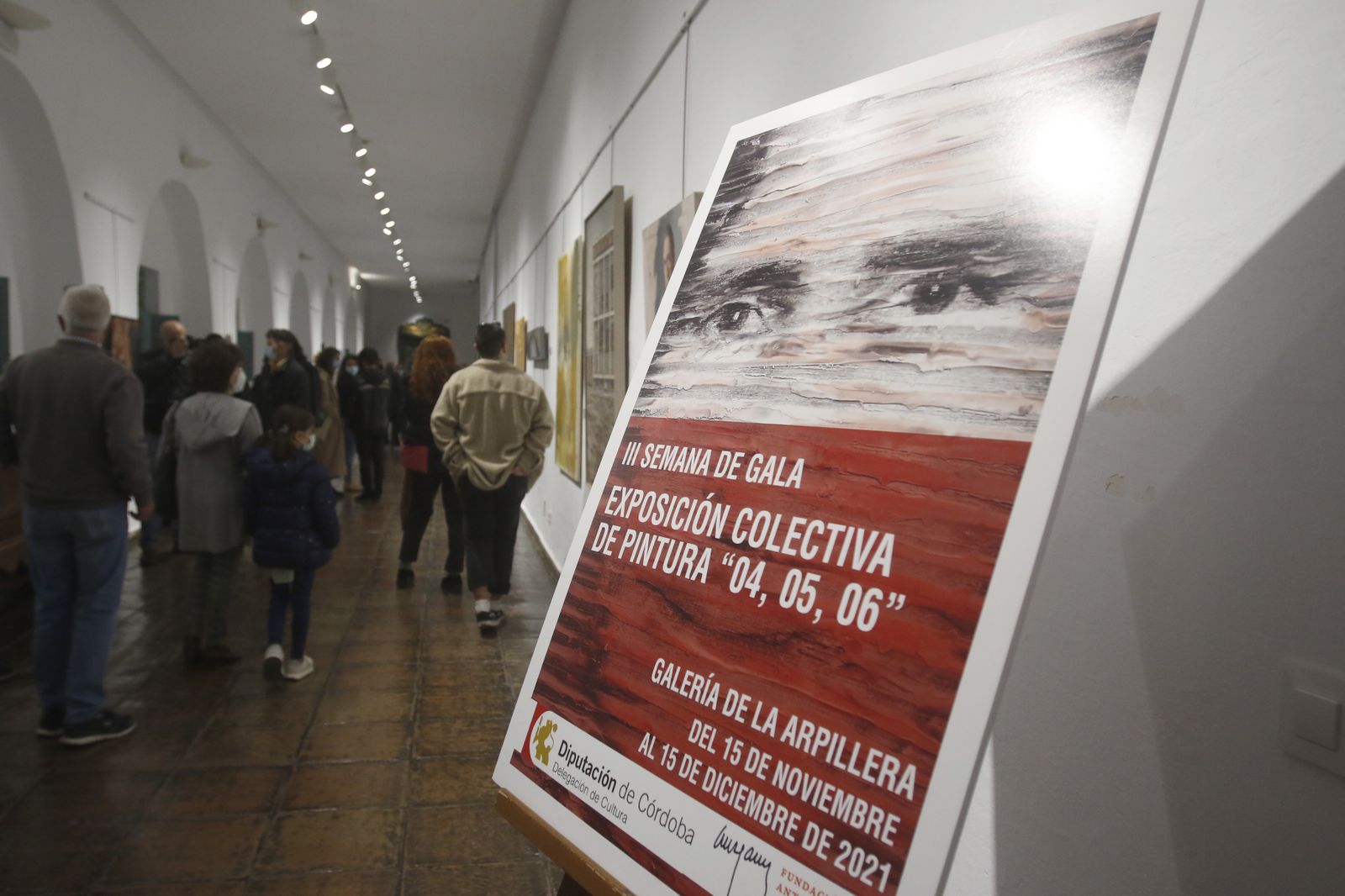 Inauguración de la exposición '04,05,06' de los residentes de la Fundación Antonio Gala, en imágenes