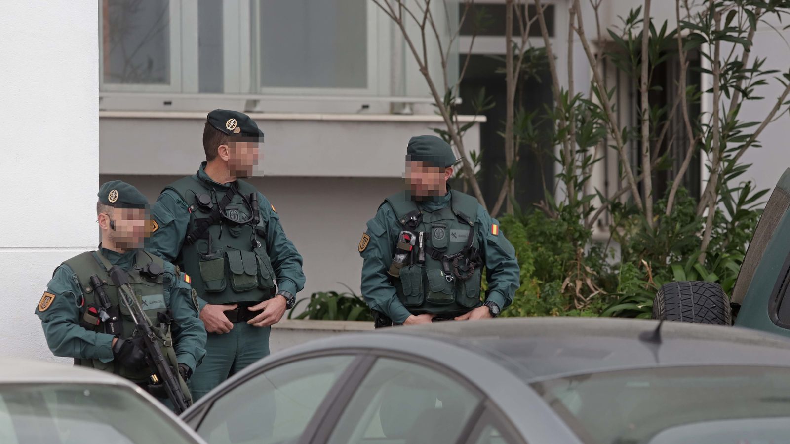 Imágenes de la operación antidroga en el Campo de Gibraltar