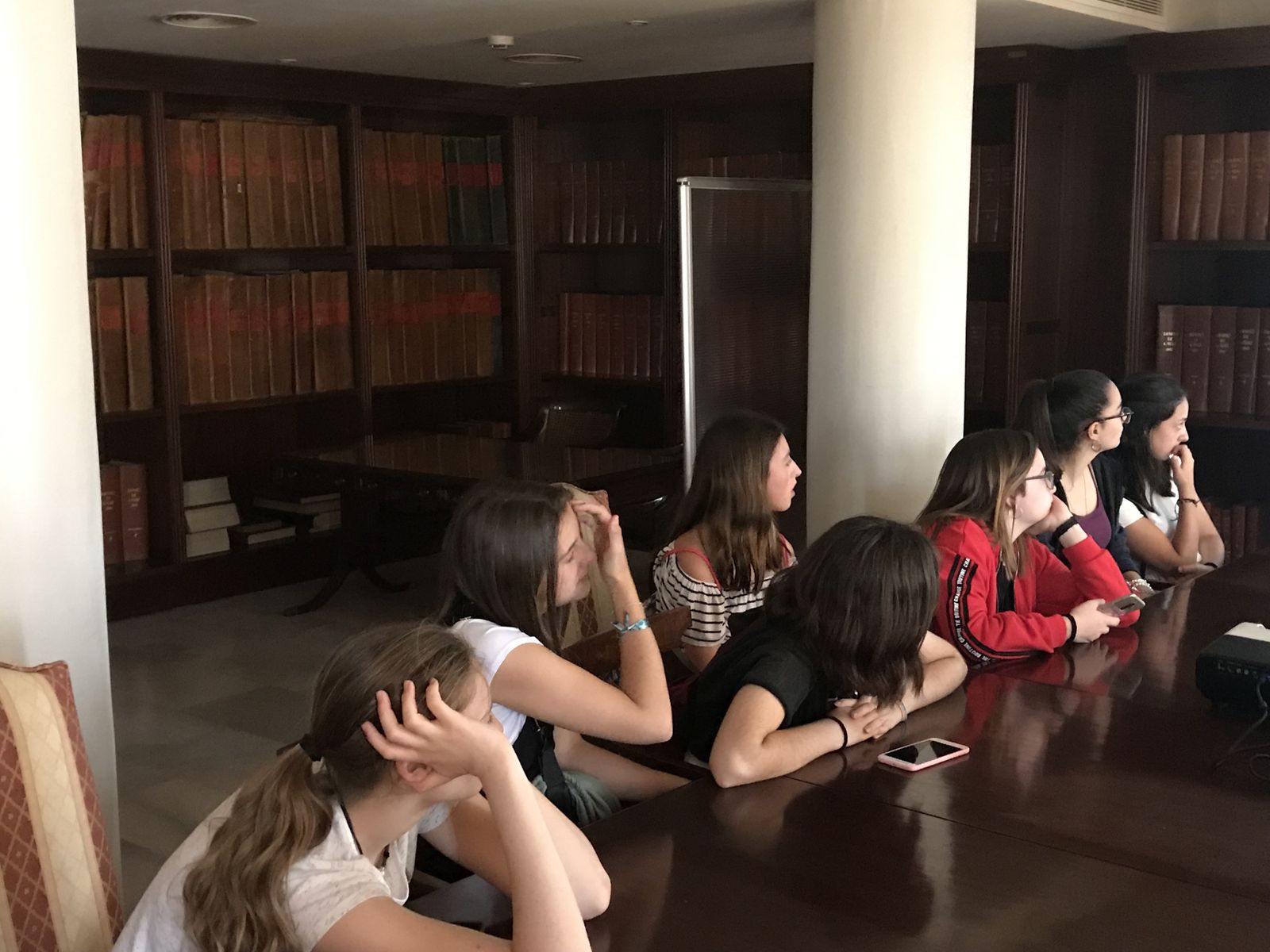 Visita del colegio Sancti Petri de San Fernando