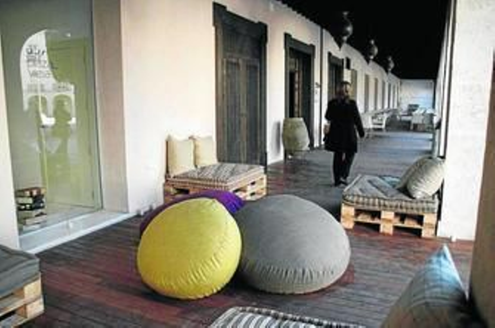 El interior de los Baños Árabes consigue un ambiente de relajación.