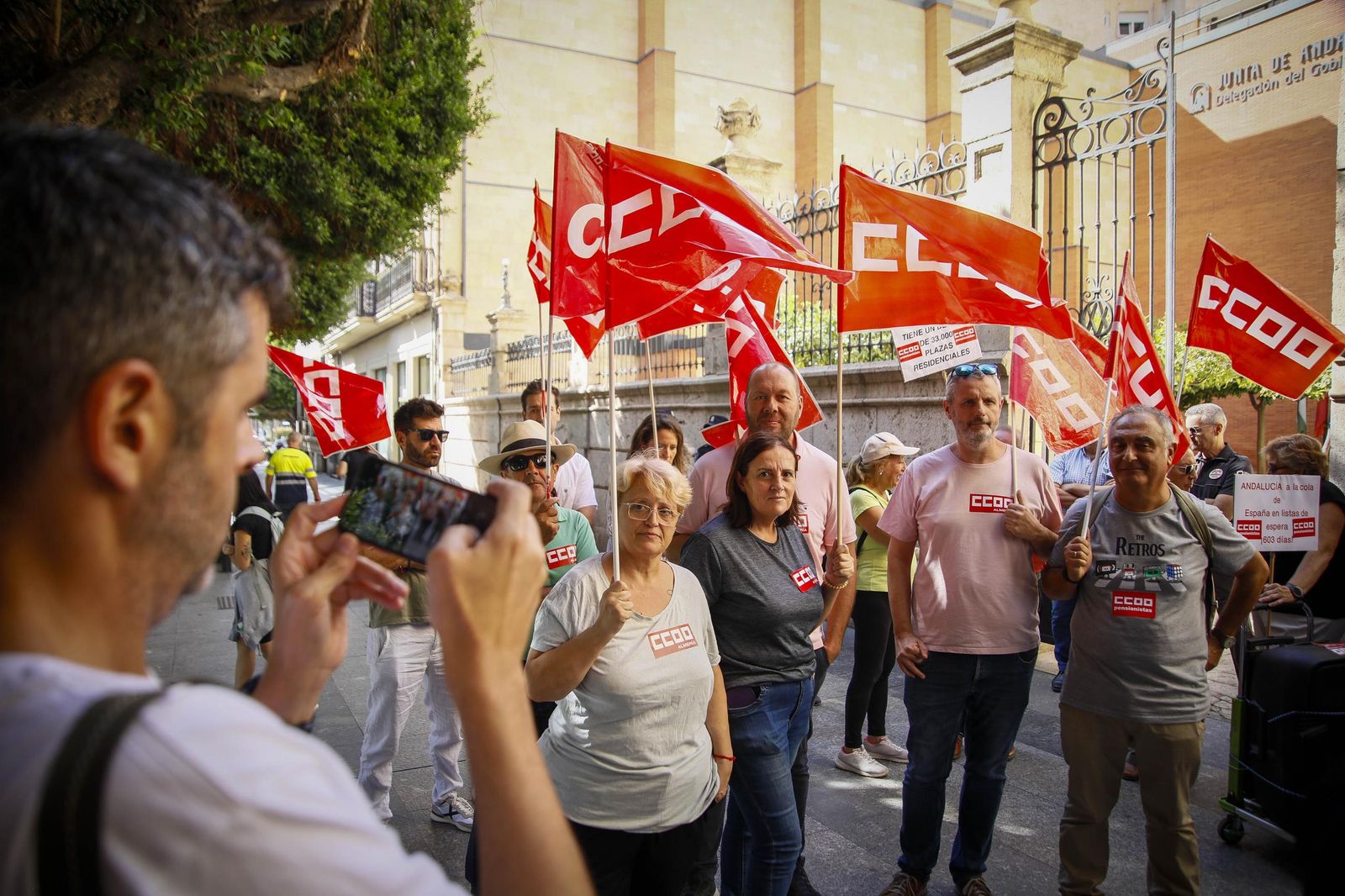 Las imágenes de la manifestación por la "ley de dependencia"