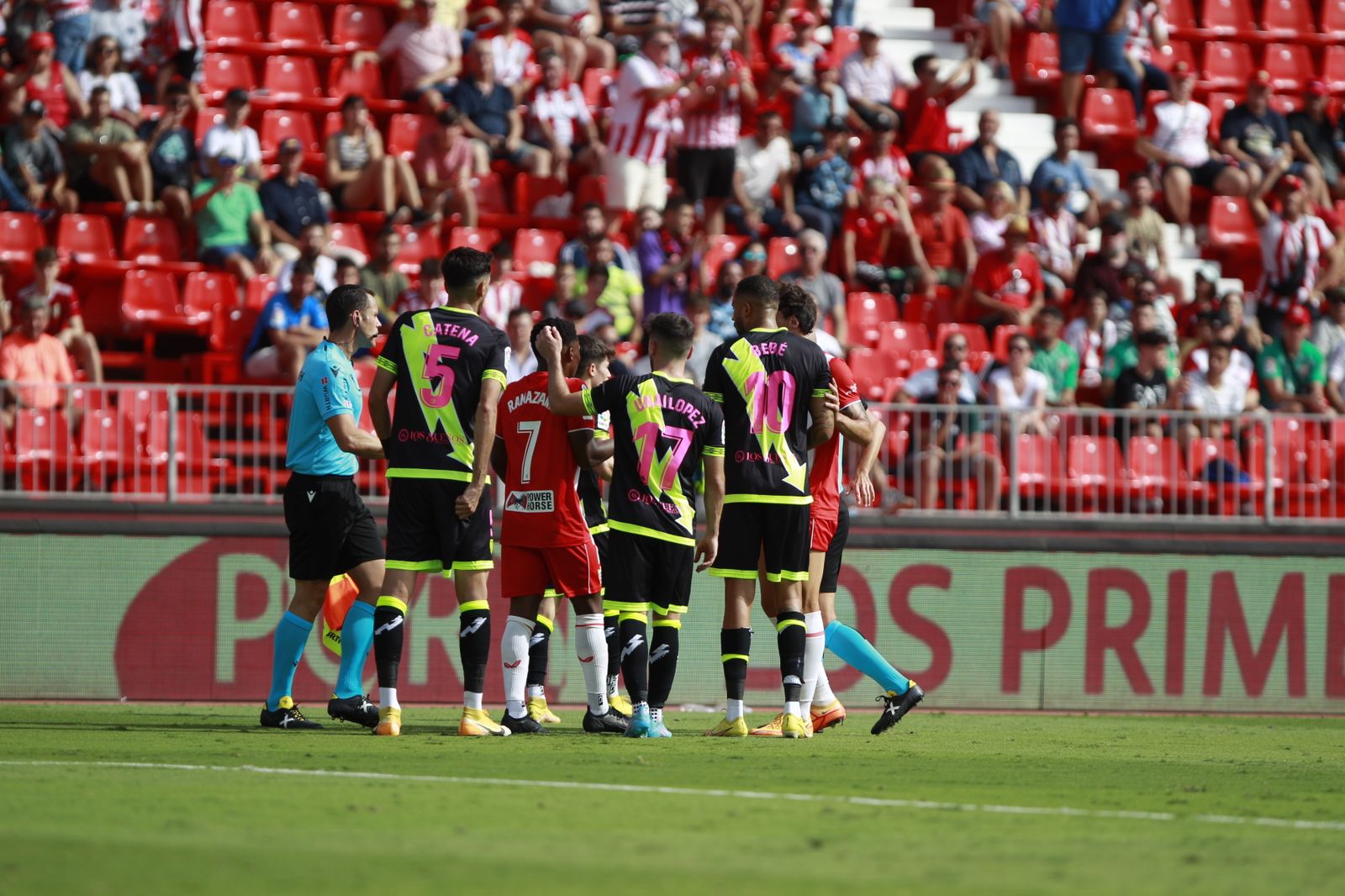 Imágenes de la U.D. Almería-Rayo Vallecano