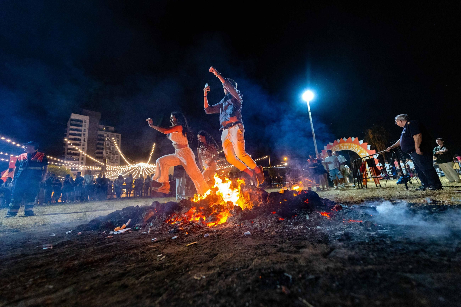 Noche de San Juan en La Casería: las imágenes