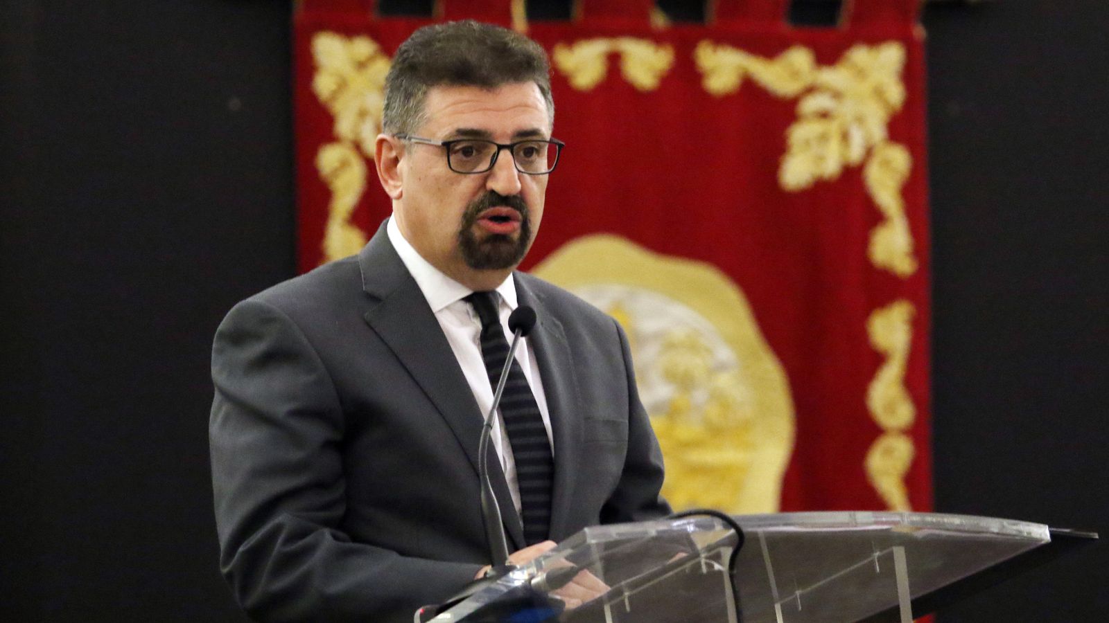 El presidente del Instituto Andaluz de los Castillos, Julián Hurtado de Molina.