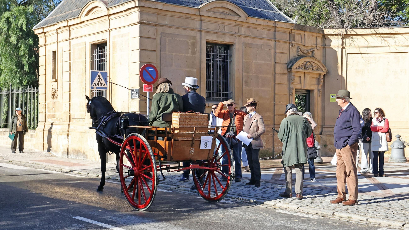 Concurso de enganches por las calles de Jerez