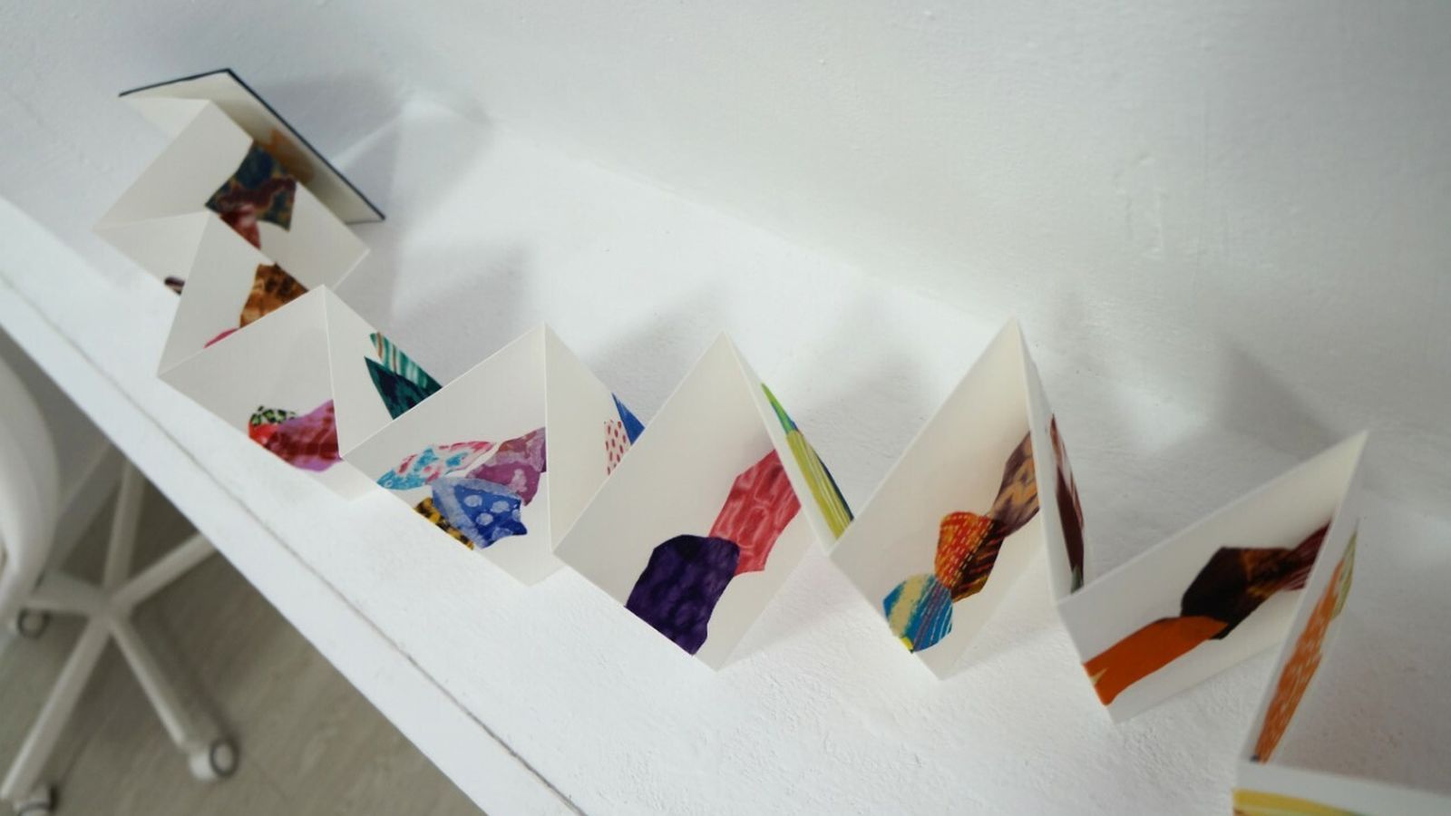 Un libro de artista de Kimika.