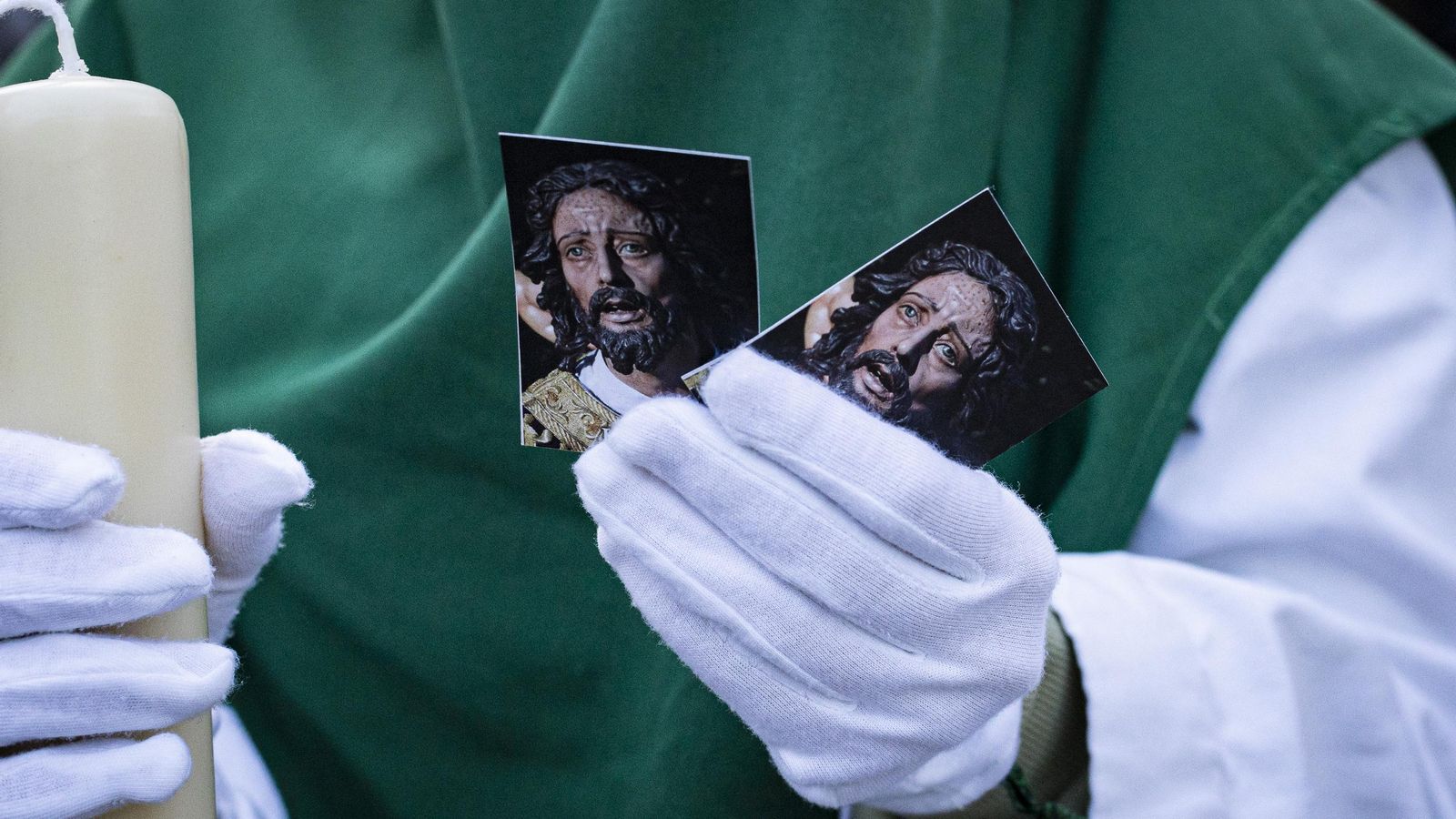 En imágenes, El Huerto de San Fernando fue la única hermandad del Martes Santo