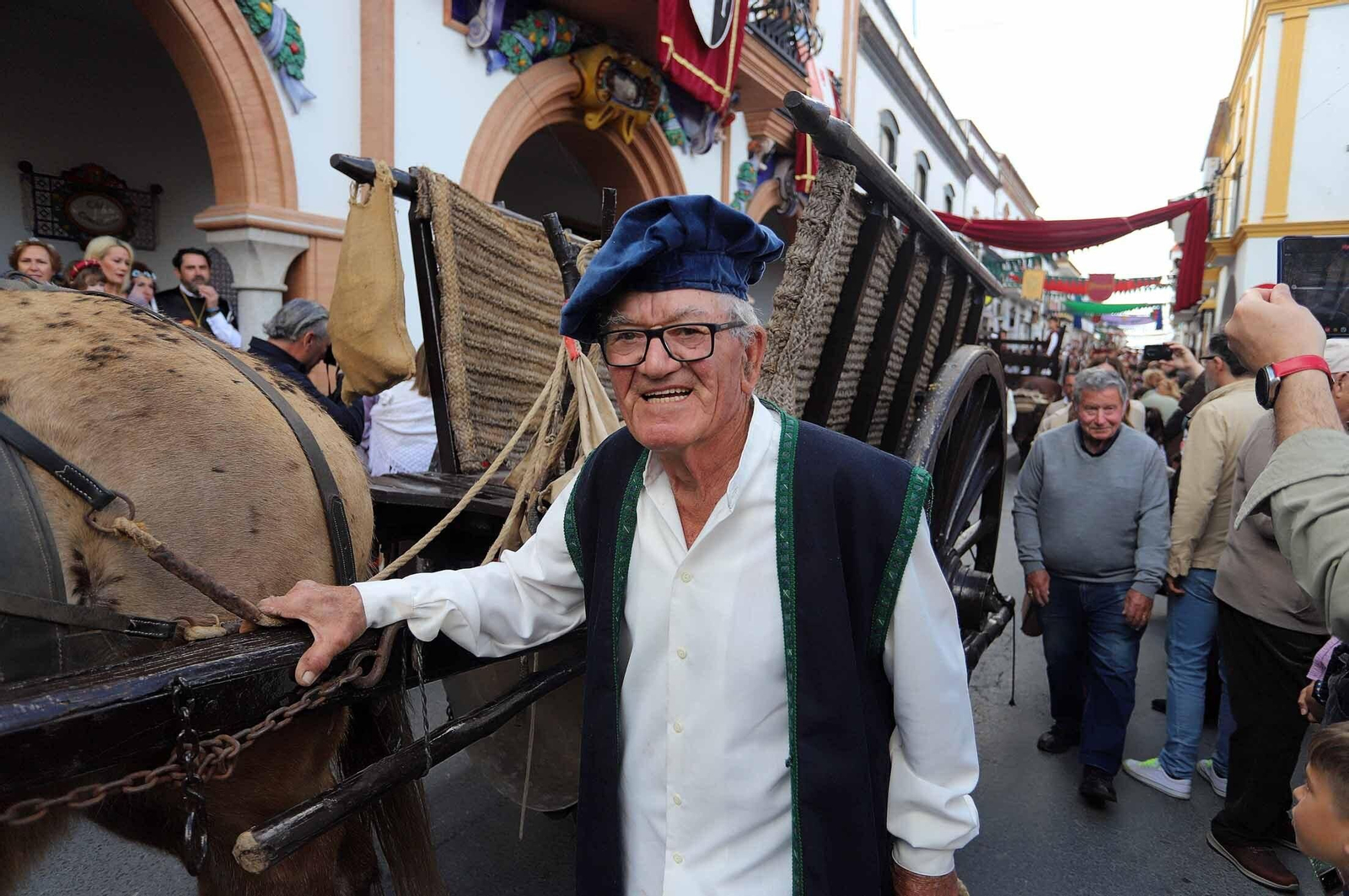 Imágenes del gran ambiente en la Feria Medieval de Palos de la Frontera, Huelva