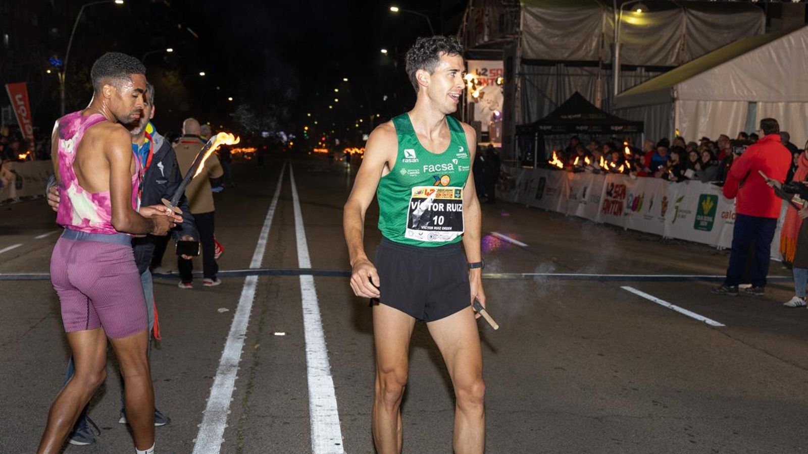 En imágenes: la élite del atletismo mundial despliega su calidad en la Carrera de San Antón de Jaén