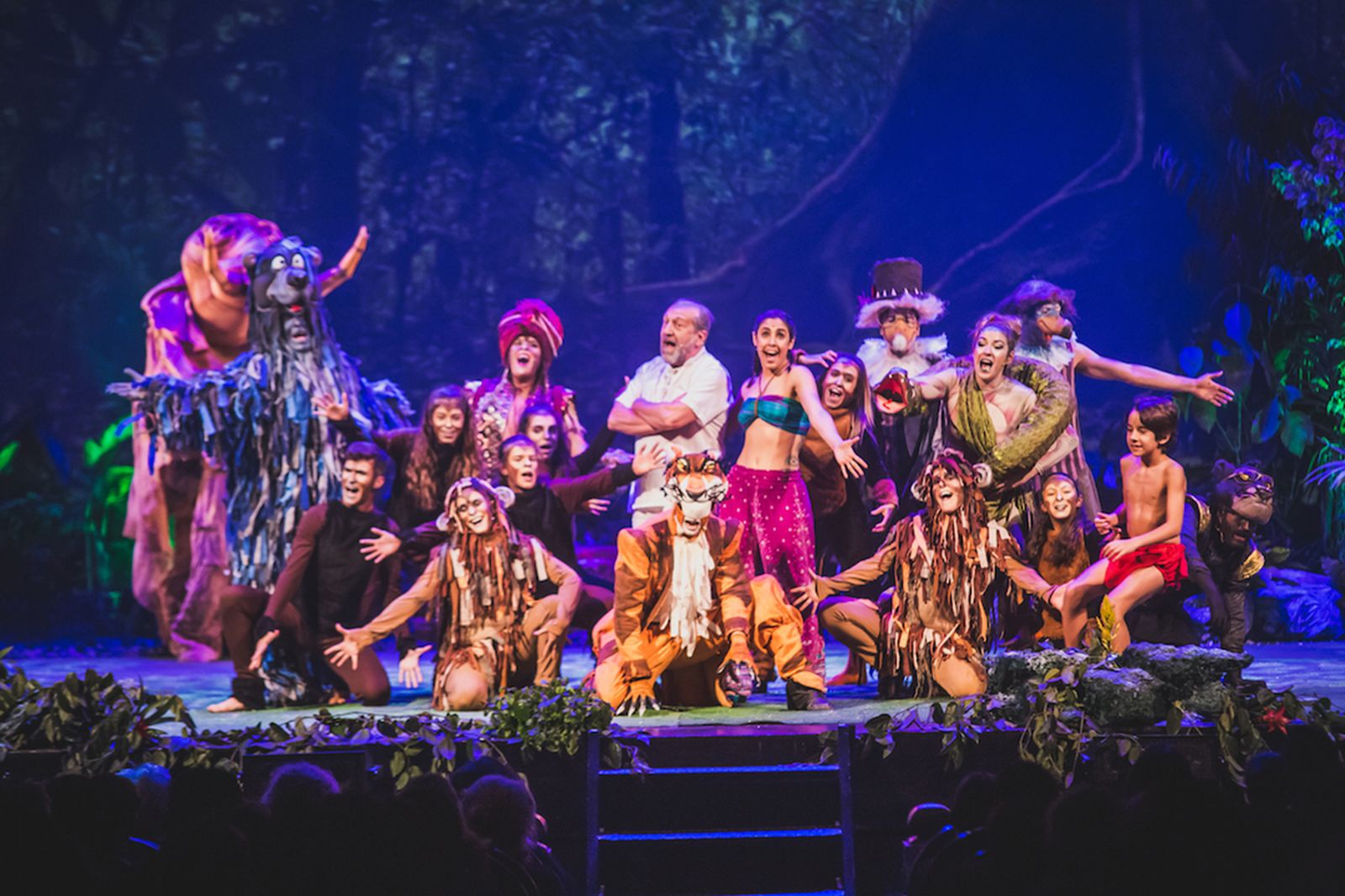 Personajes del musical 'Hara. El Espíritu de la Selva'.