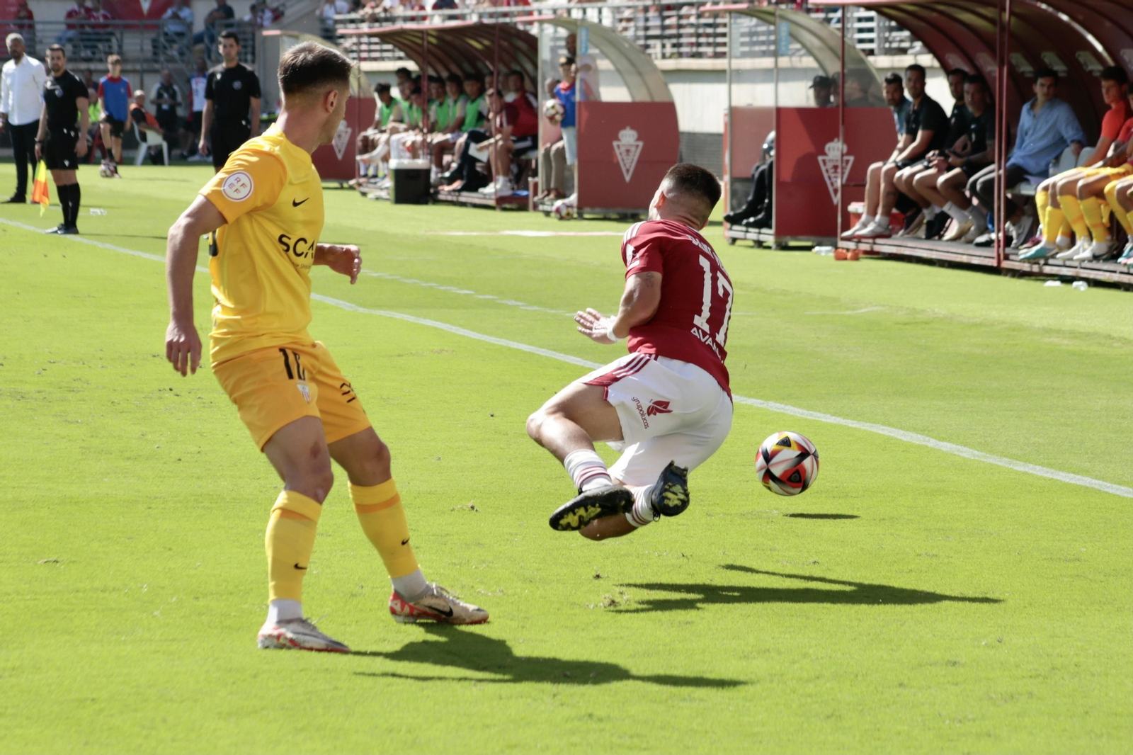 Las mejores fotos del Real Murcia - Algeciras CF