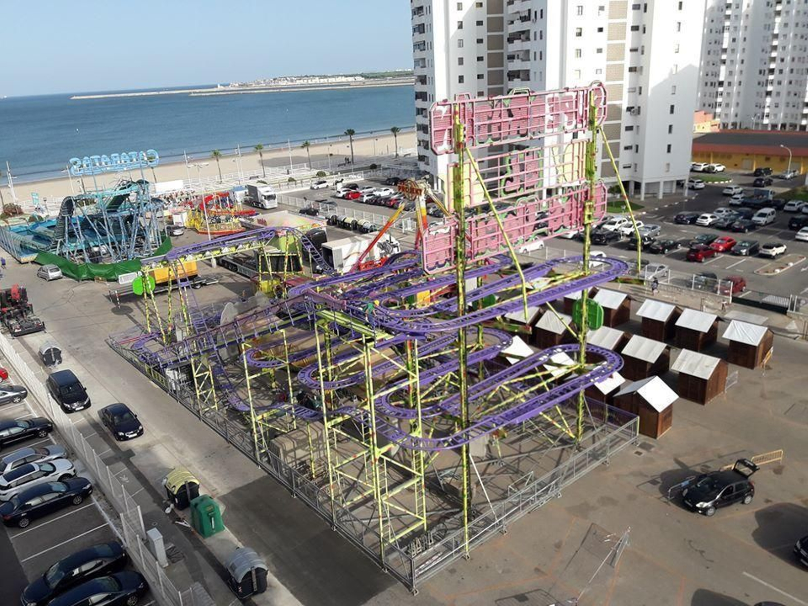 Urbanismo confirma que las atracciones de Valdelagrana no cuentan con la documentación suficiente para tramitar su licencia.