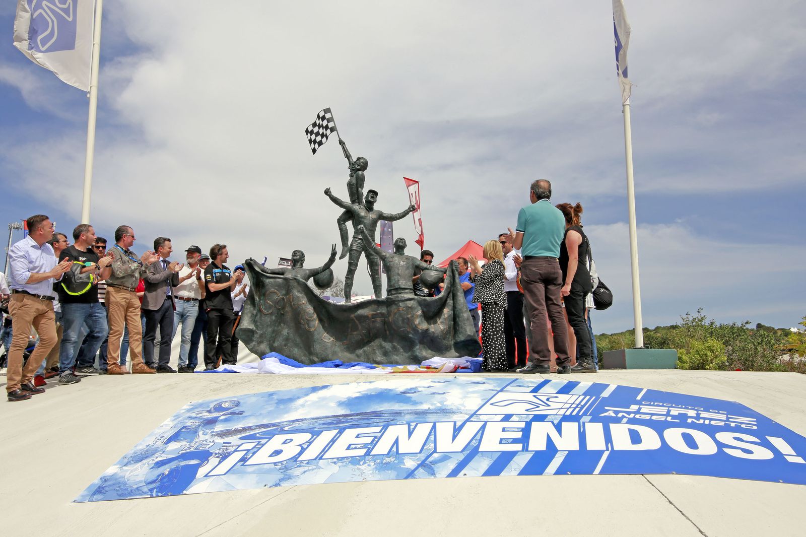Inaugurado el Monumento a la Afición en el Circuito de Jerez