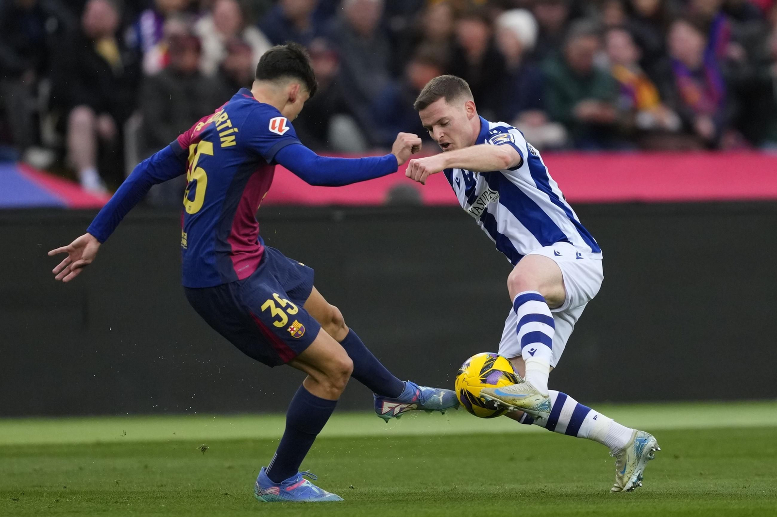 Las imágenes del Barcelona - Real Sociedad