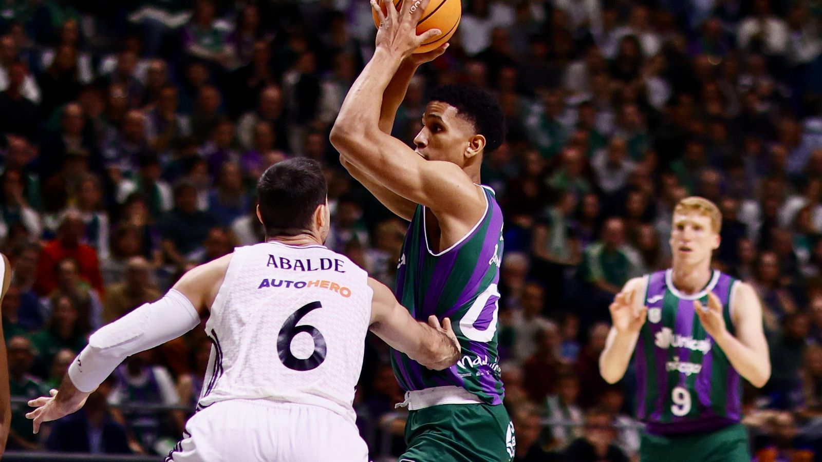 El Unicaja - Real Madrid de Liga Endesa, en fotos