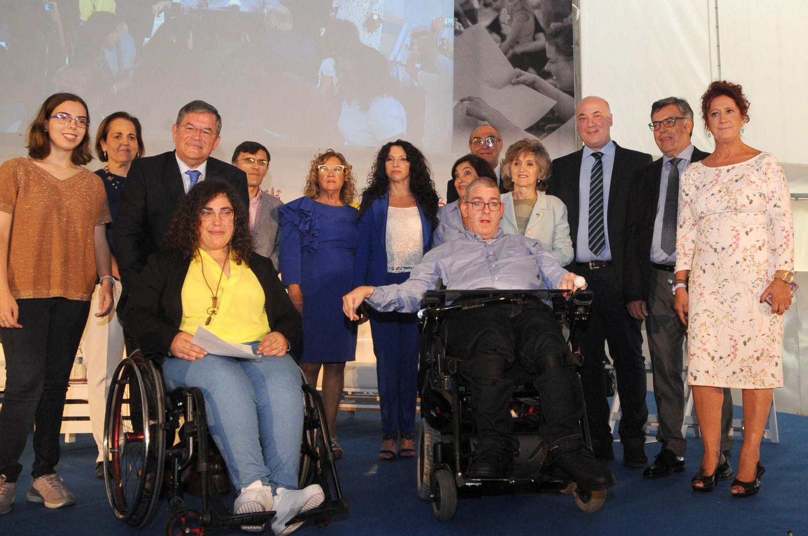 Entrega de los premios Aspace, en el marco del Congreso de Parálisis Cerebral.