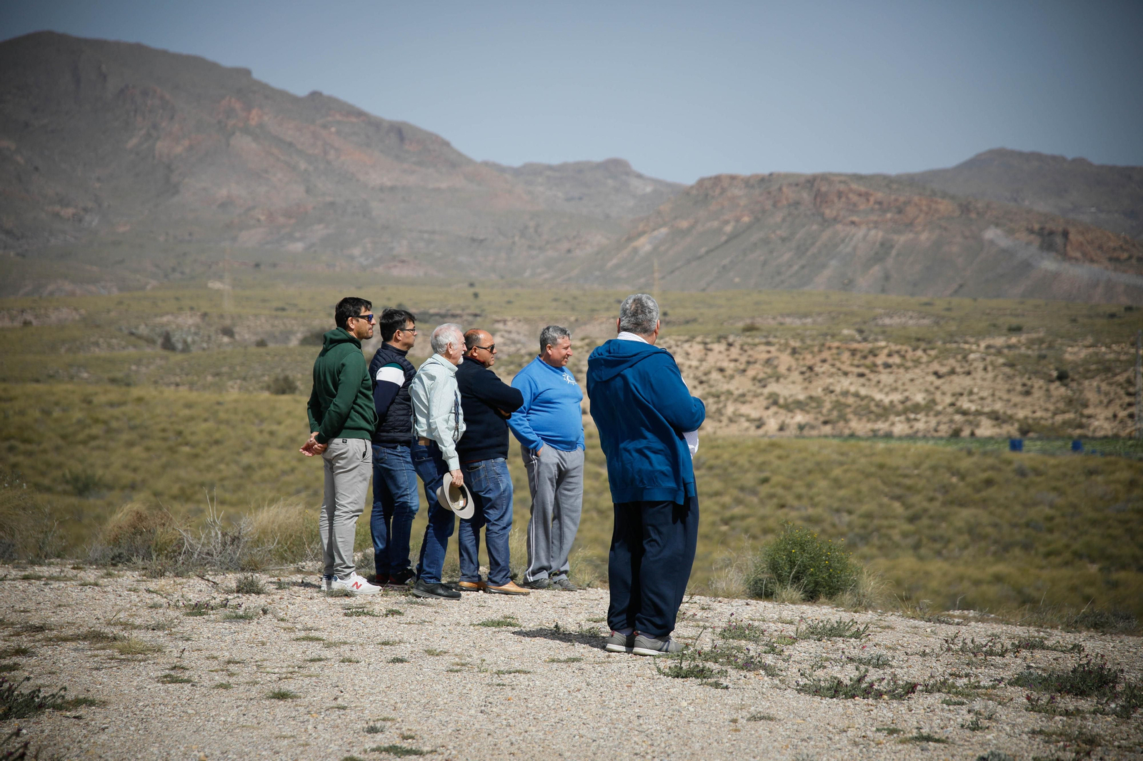 CUCN visita la desaladora de Carboneras y las balsas de Níjar