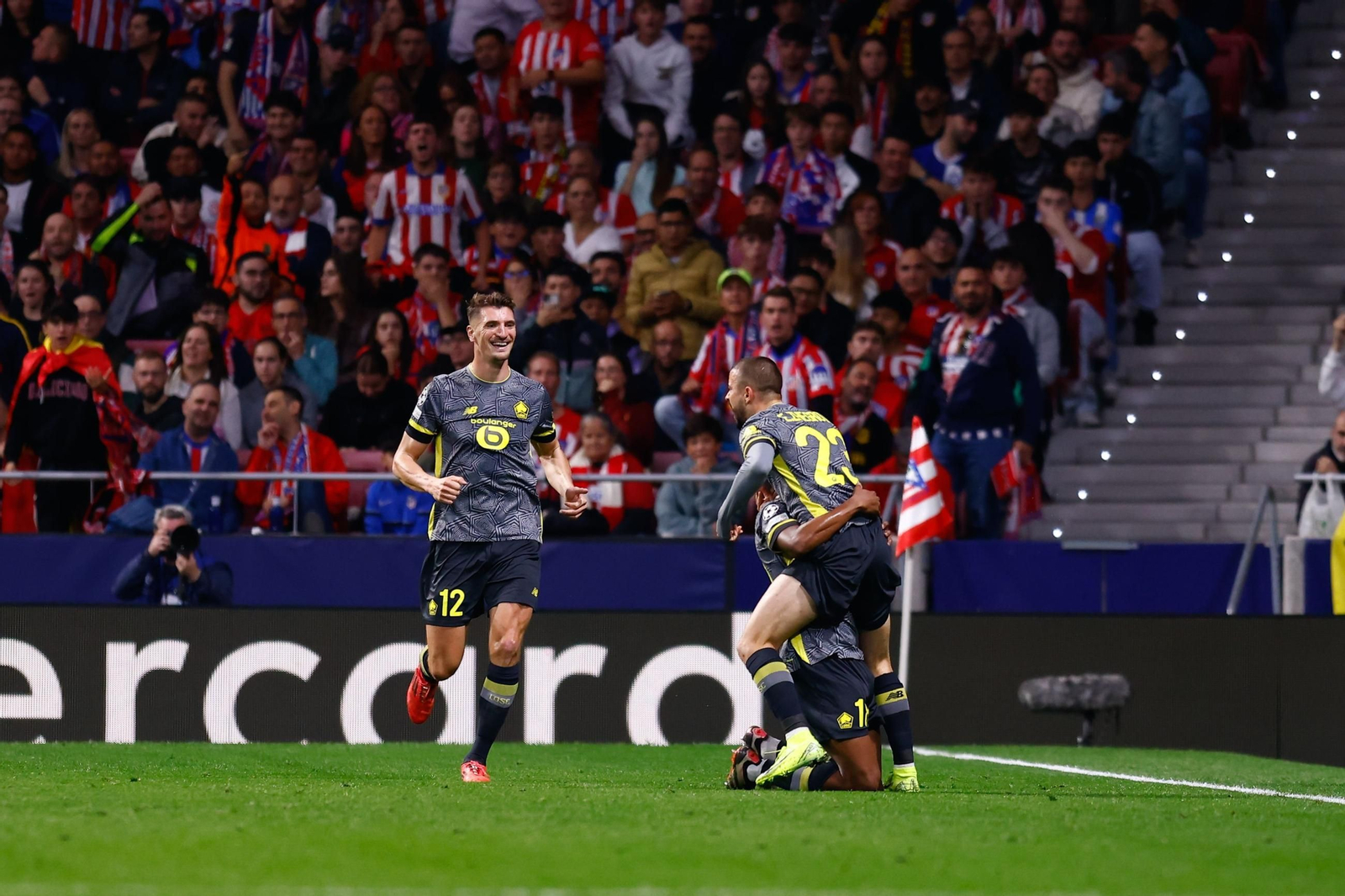 Las mejores imágenes del Atlético de Madrid en su duelo contra el Lille