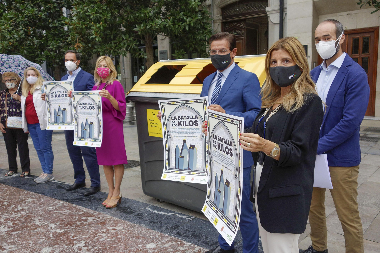 Reto de reciclaje en Granada: batalla entre los ocho distritos