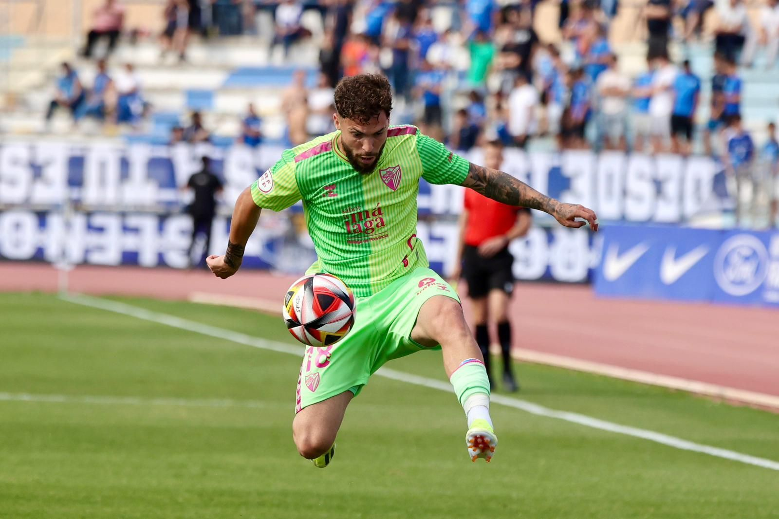 El San Fernando - Málaga CF, en fotos