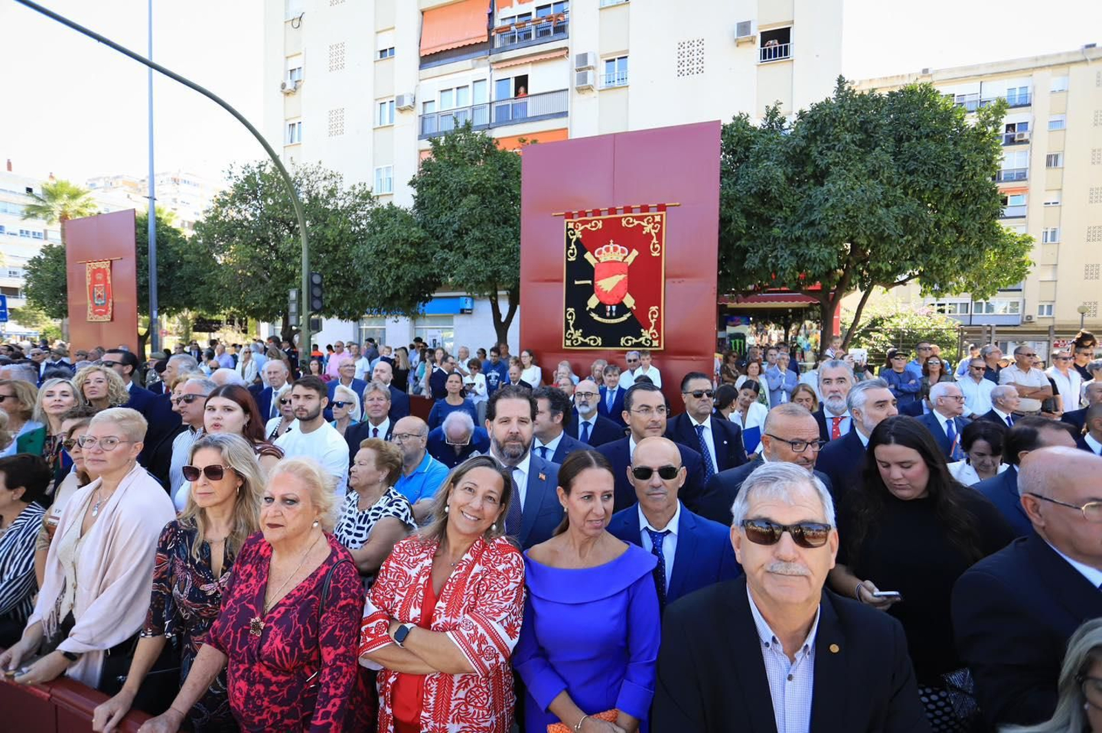 Jura de bandera de 250 personas civiles en Jerez