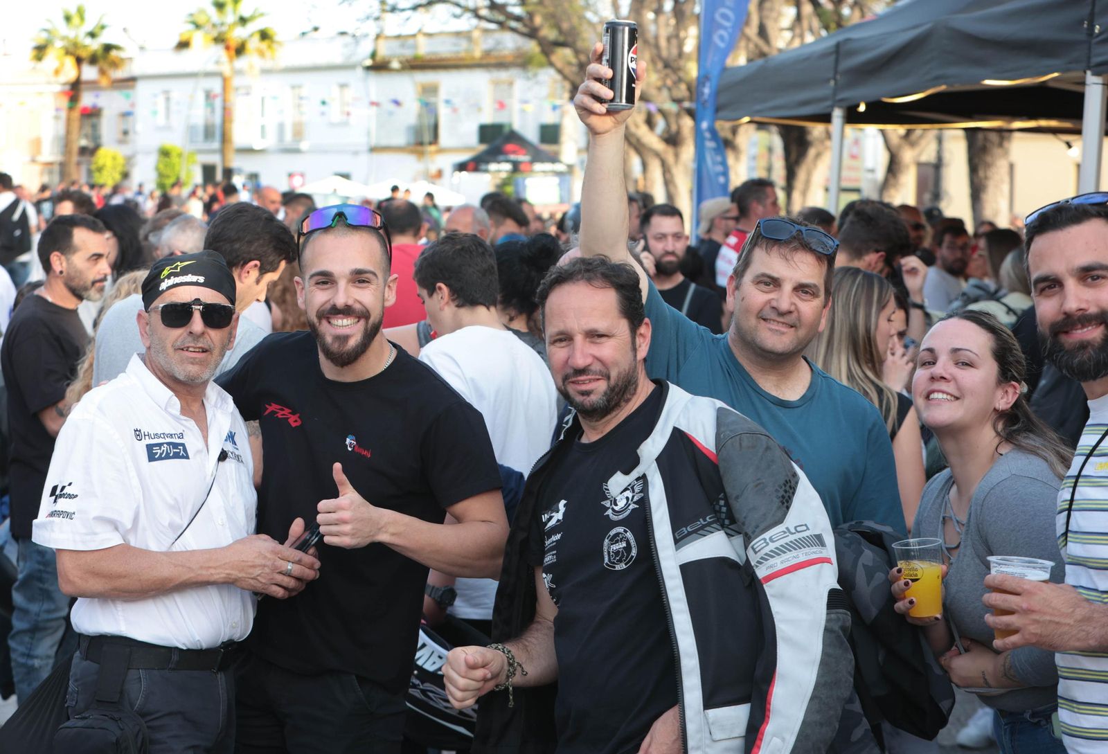 Ambiente motero en Jerez el jueves del Gran Premio 2025