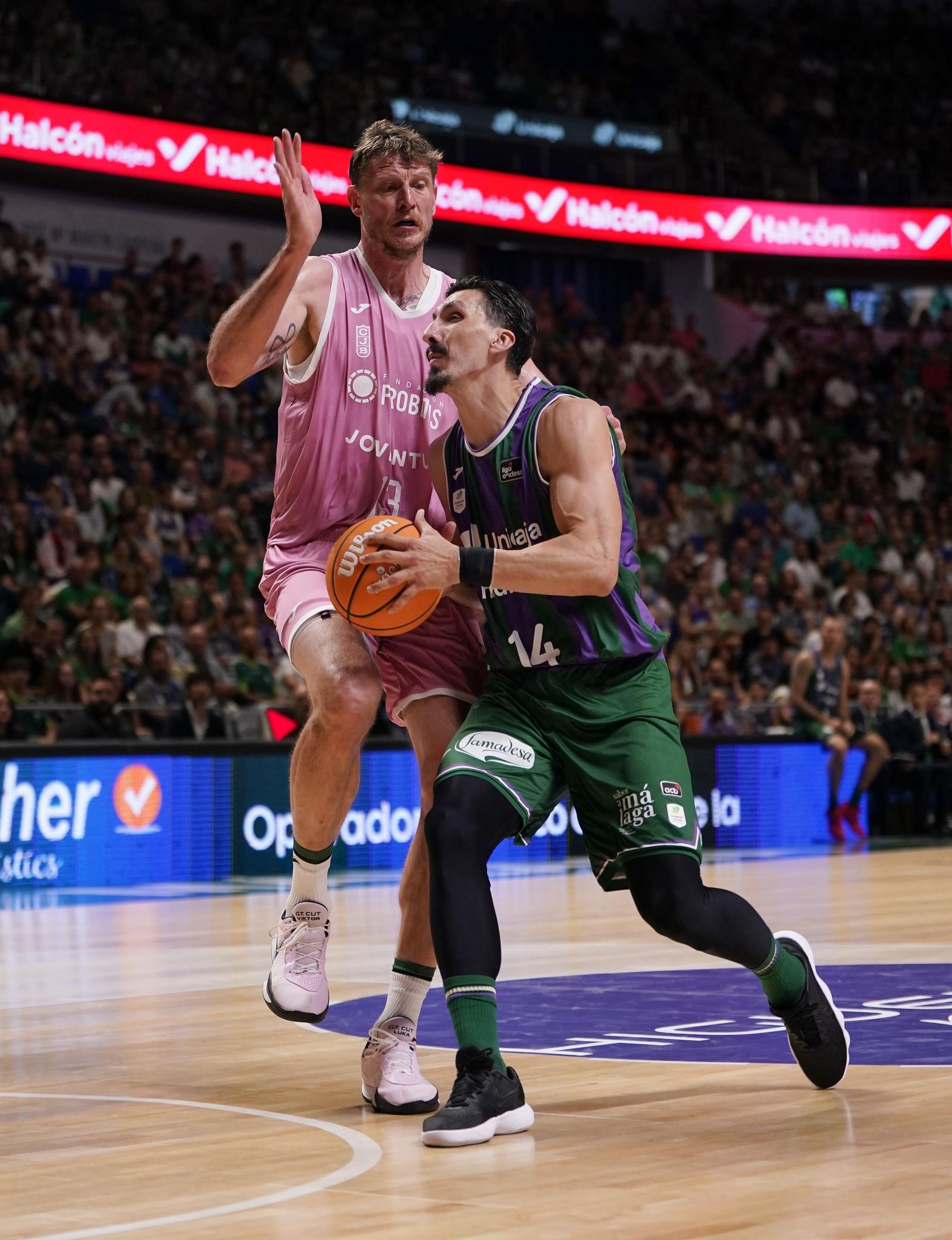 El Unicaja-Joventut, en fotos