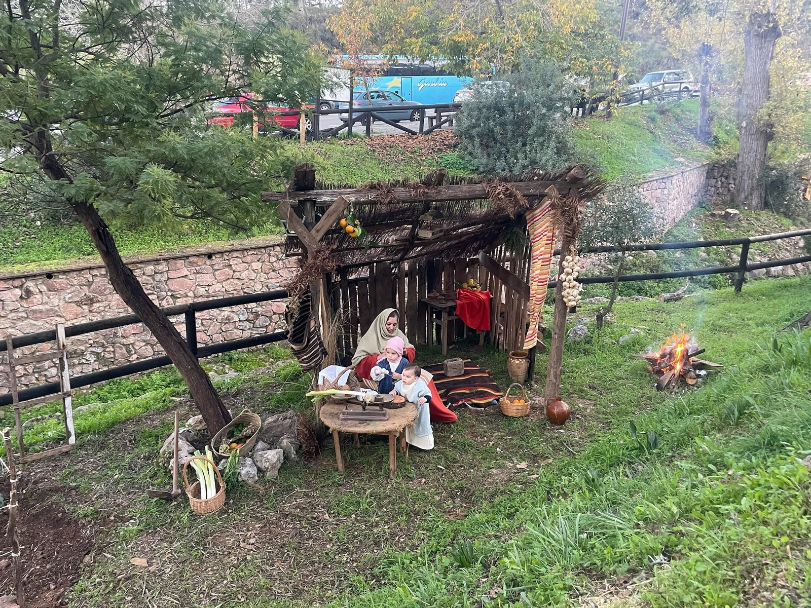 Así es uno de los Belenes Vivientes más bonitos que podrás ver este puente en Huelva
