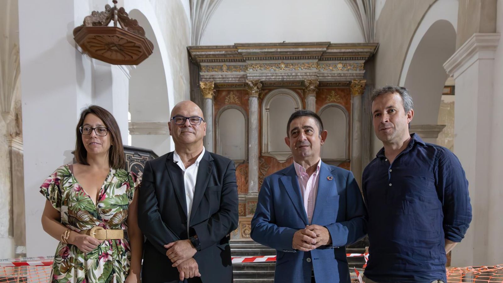 África Colomo, Manuel Fernández, Paco Reyes y Francisco Millán.