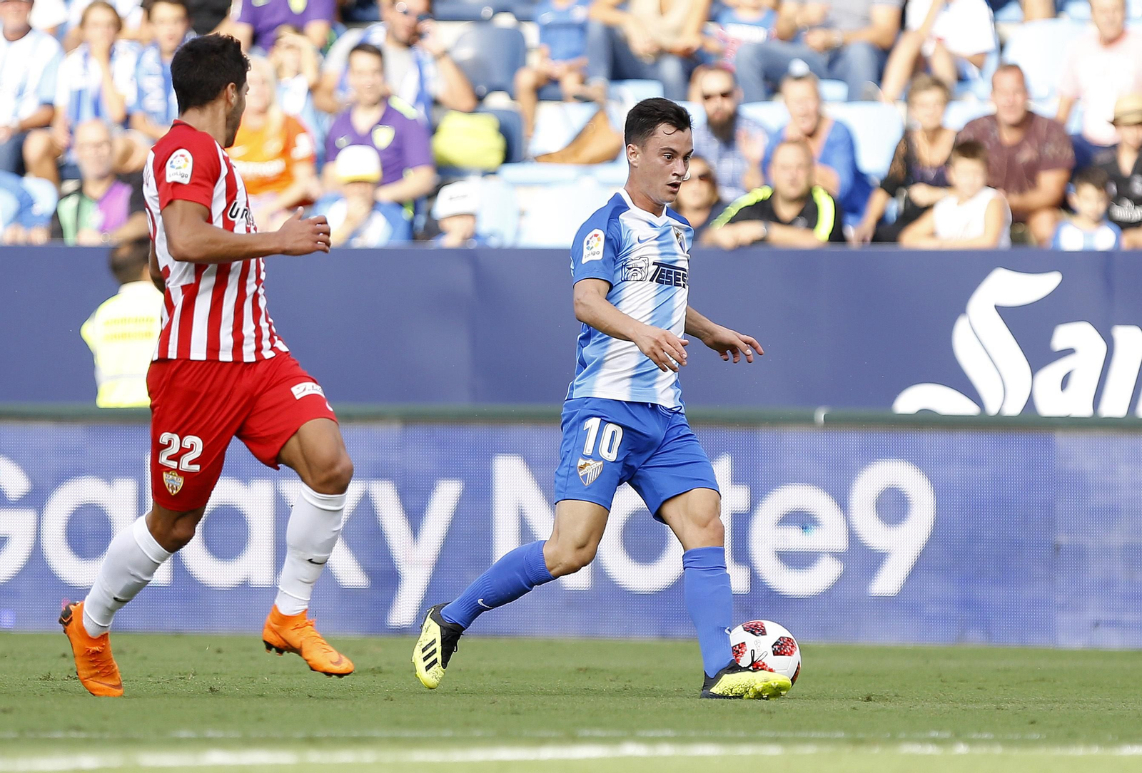 Las imágenes del Málaga-Almería de Copa