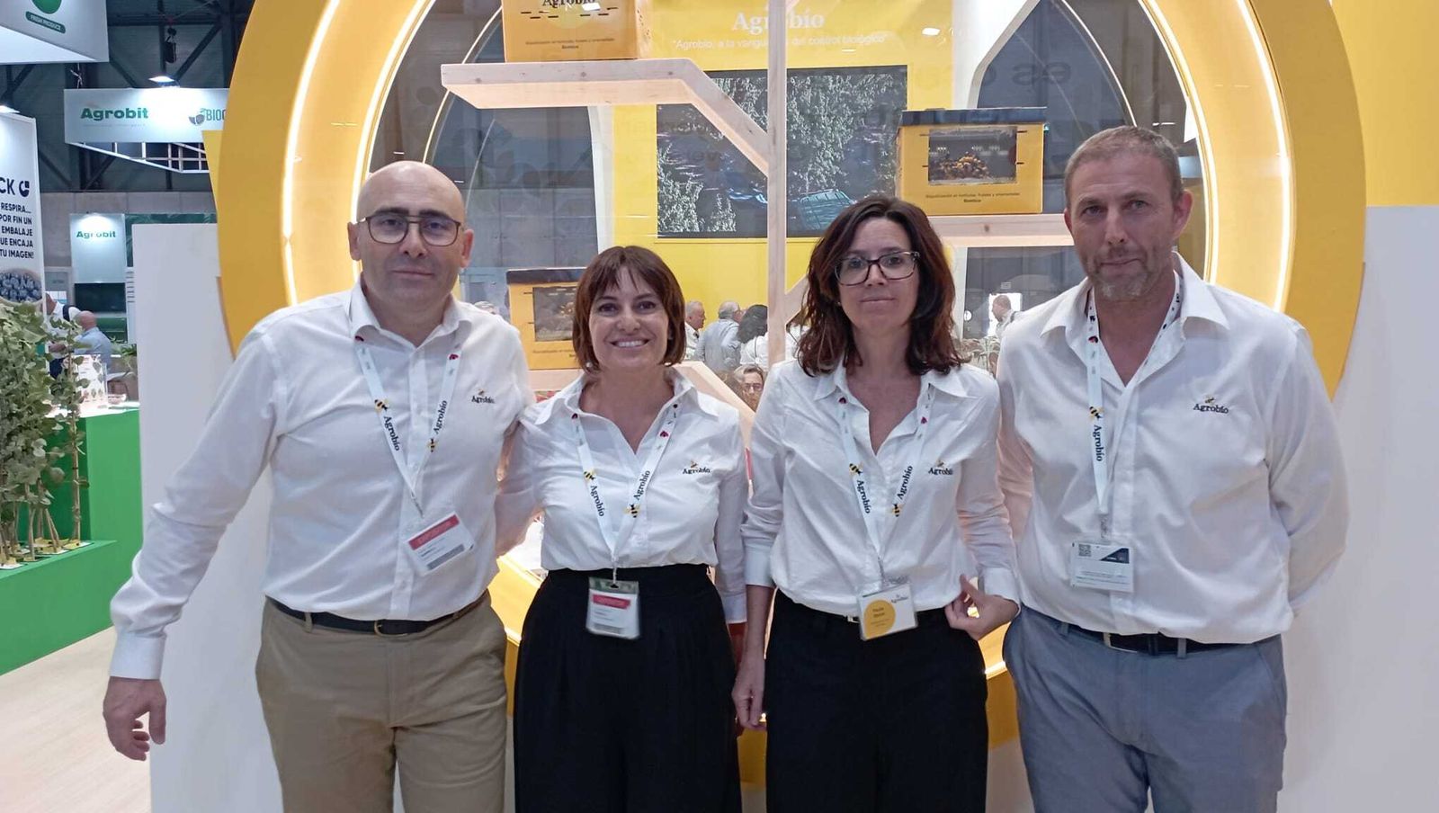 Foto de familia en Agrobío.