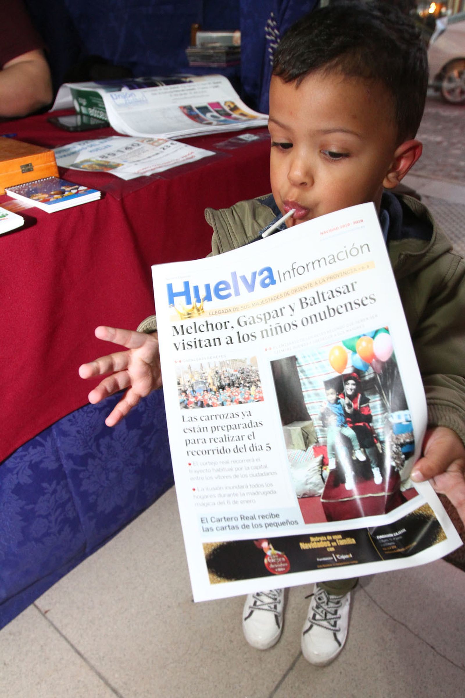 Entrega de cartas al Cartero Real de los Reyes Magos