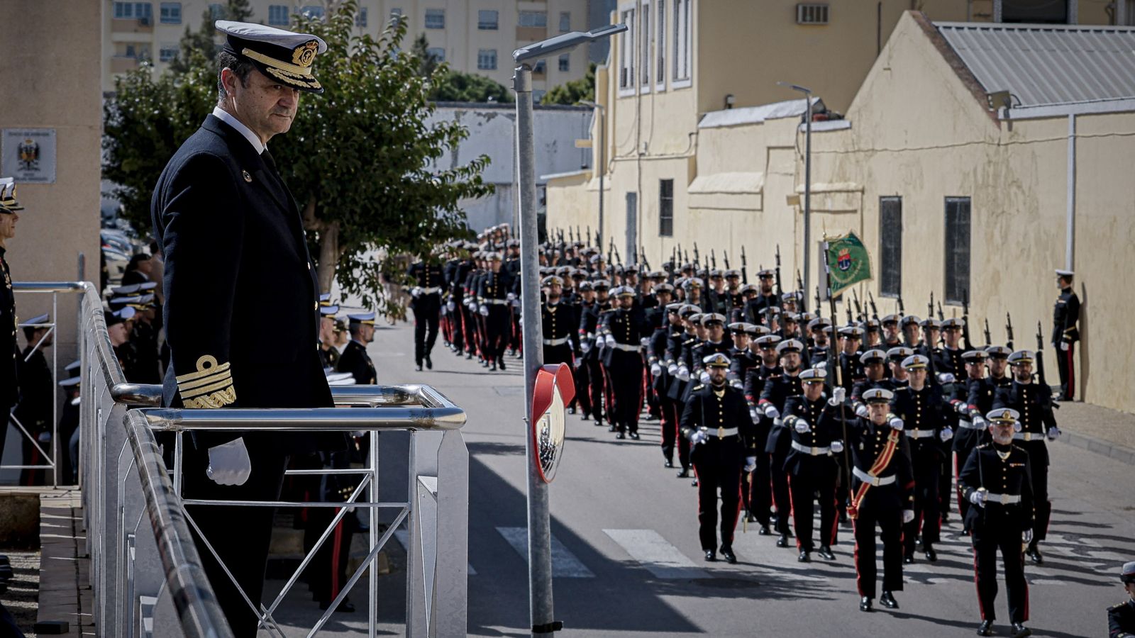 Las imágenes de la celebración del 489º Aniversario de la Infantería de Marina en Cádiz