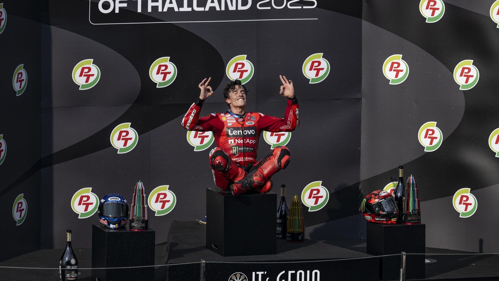 Las fotos del triunfo de Marc Márquez en Tailandia