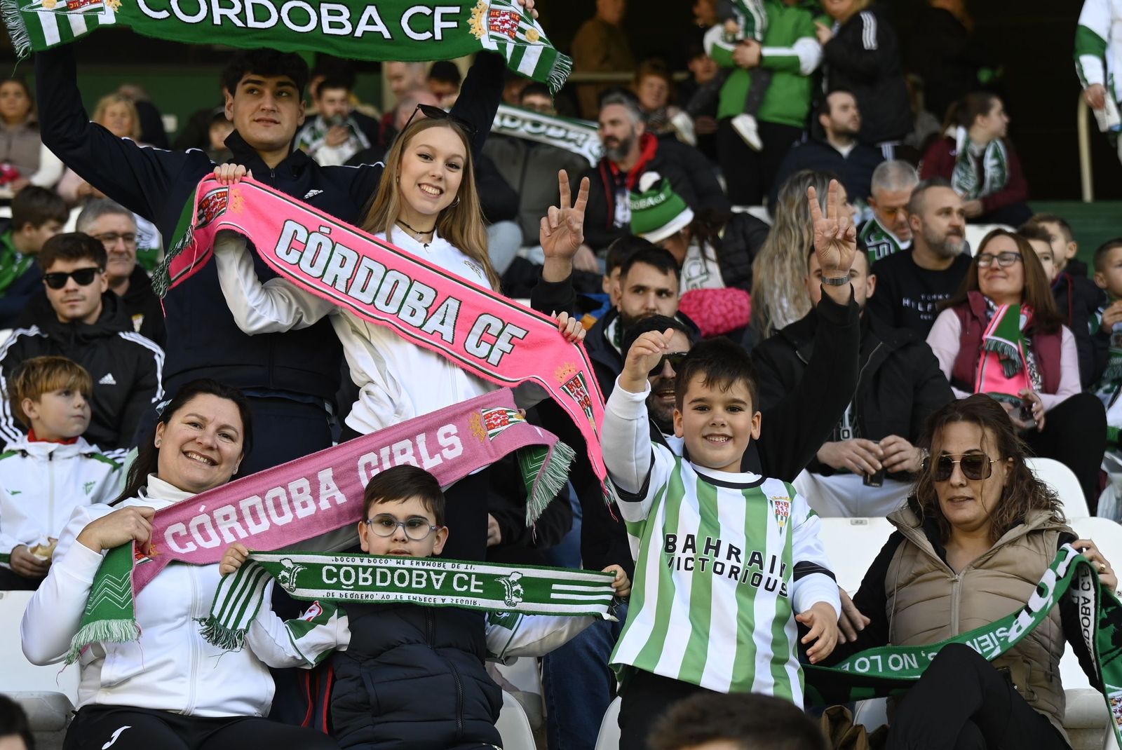 Las mejores fotos del ambiente en El Arcángel para el Córdoba CF - Leganés