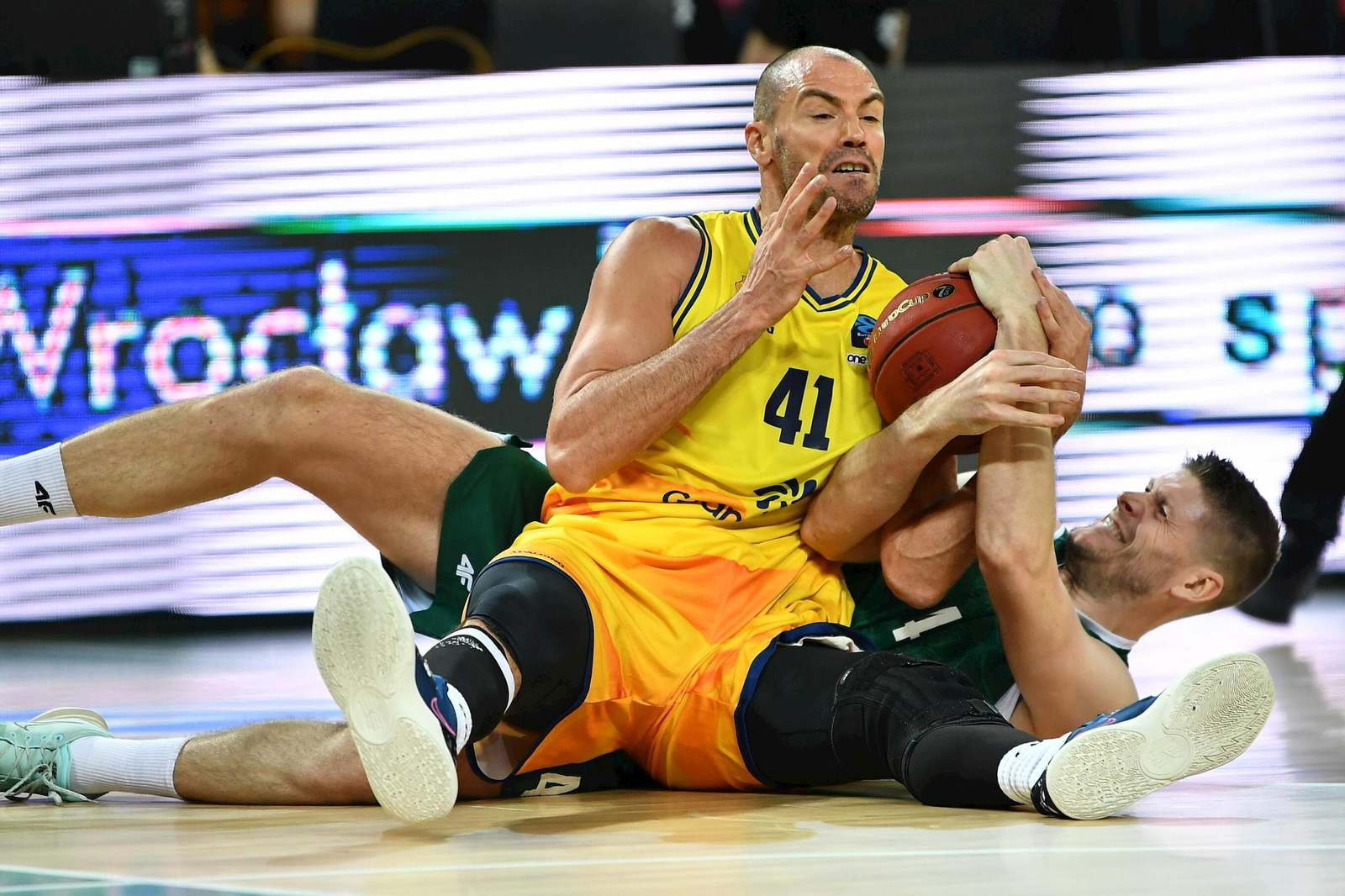 Oliver Stevic, en acción.