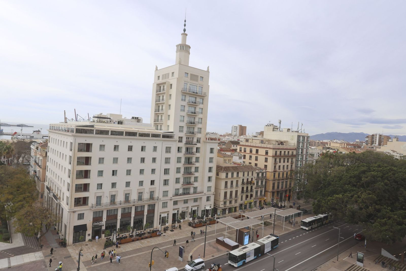 Uno de los hoteles que gestionaba Soho Boutique en la Alameda Principal de Málaga